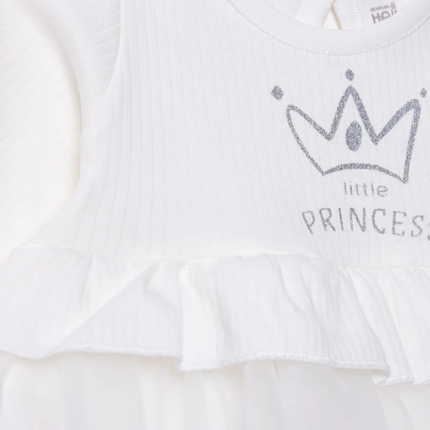 HelloBaby Newborn Dress - Ecru - mezetto ebebek ebebek