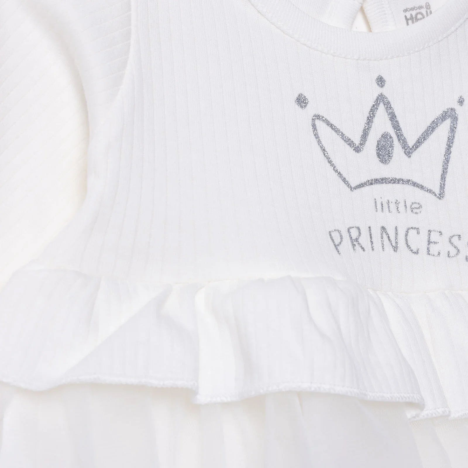 HelloBaby Newborn Dress - Ecru - mezetto ebebek ebebek