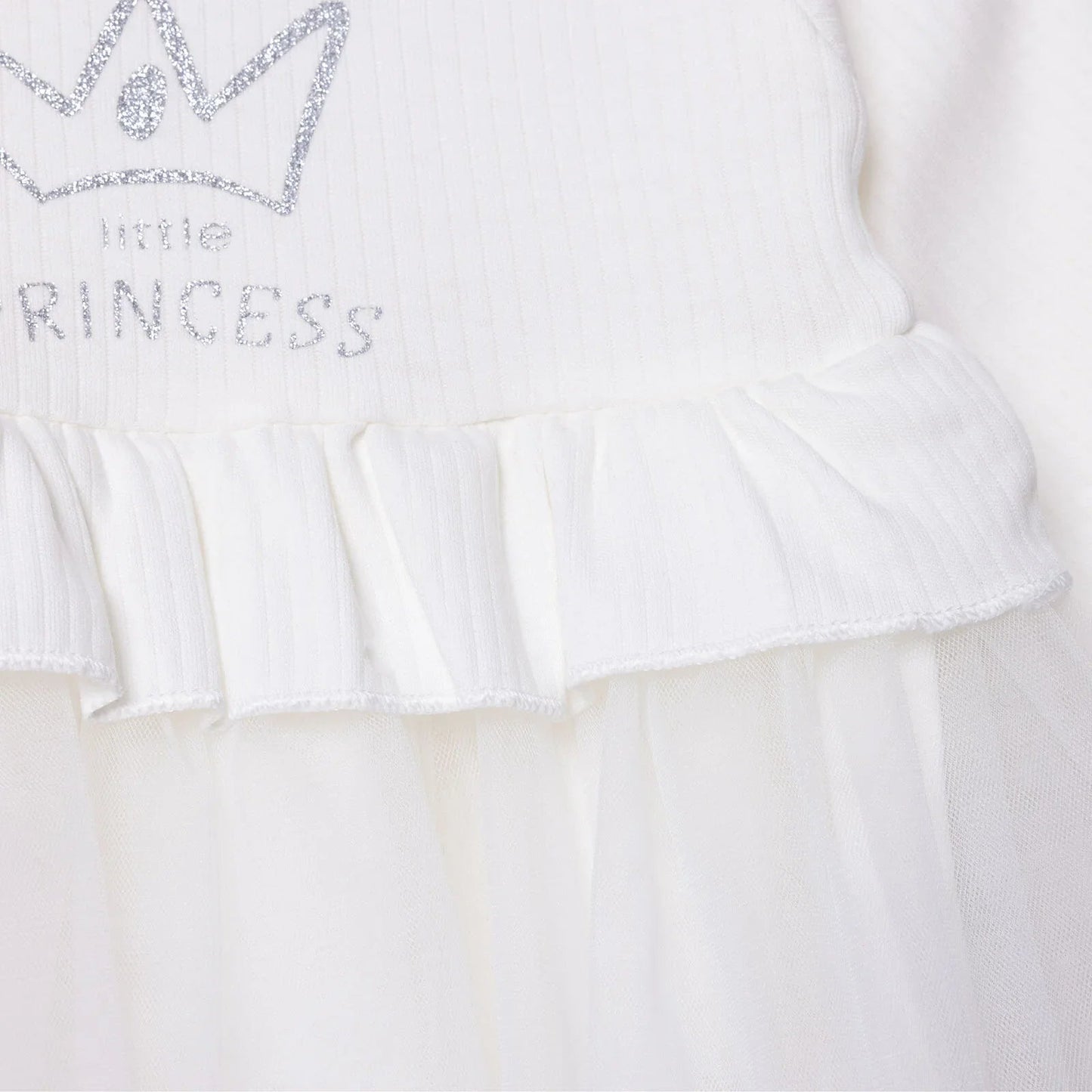 HelloBaby Newborn Dress - Ecru - mezetto ebebek ebebek