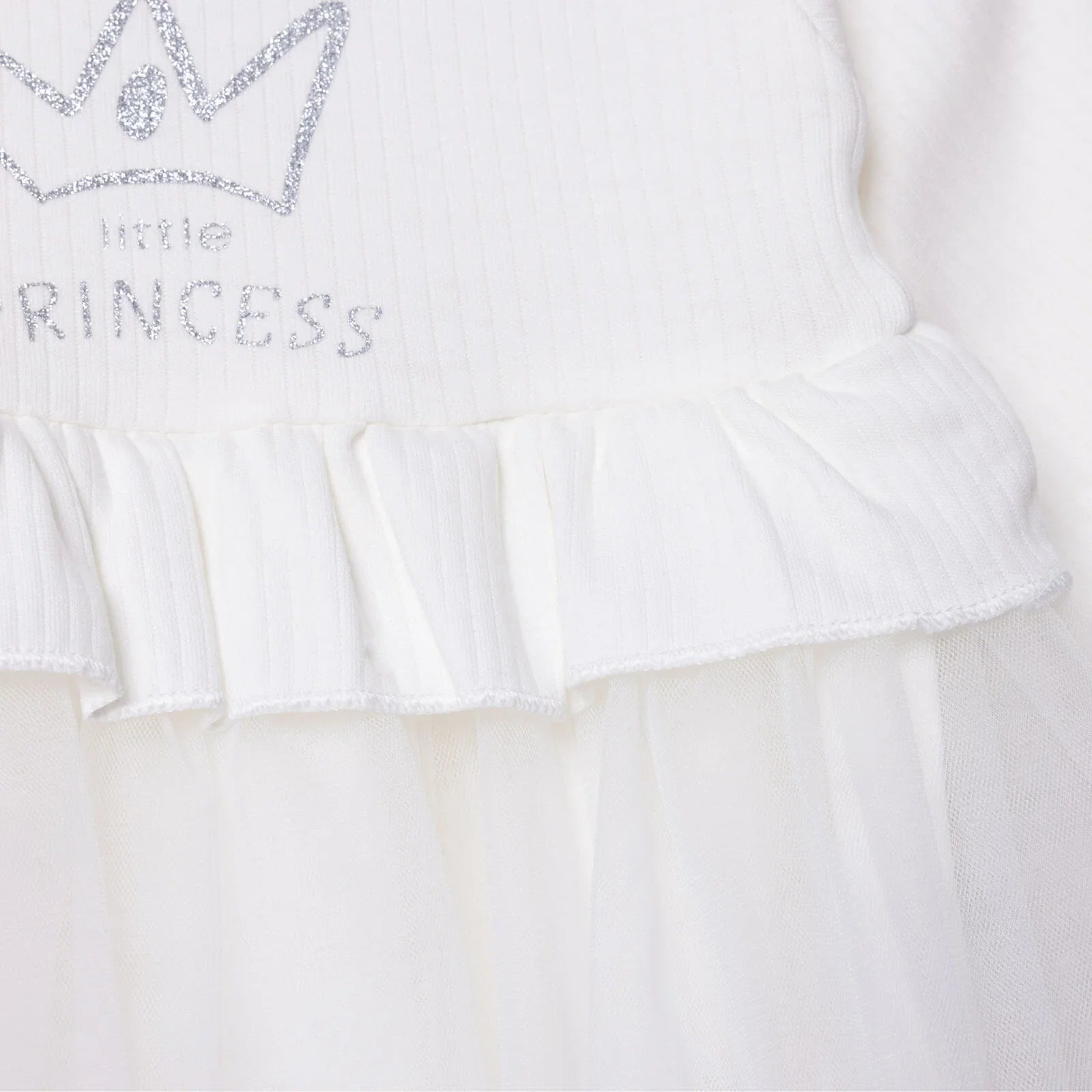 HelloBaby Newborn Dress - Ecru - mezetto ebebek ebebek