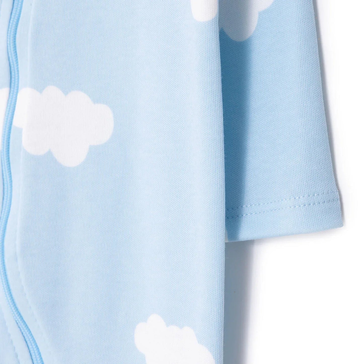 HelloBaby Newborn Footed Jumpsuit - Light Blue - mezetto ebebek ebebek