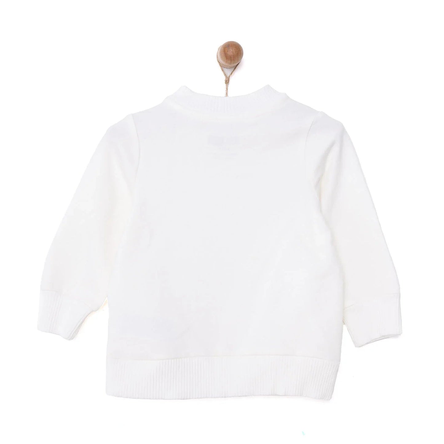 HelloBaby Newborn Girl Cat Printed Sweatshirt - mezetto ebebek ebebek
