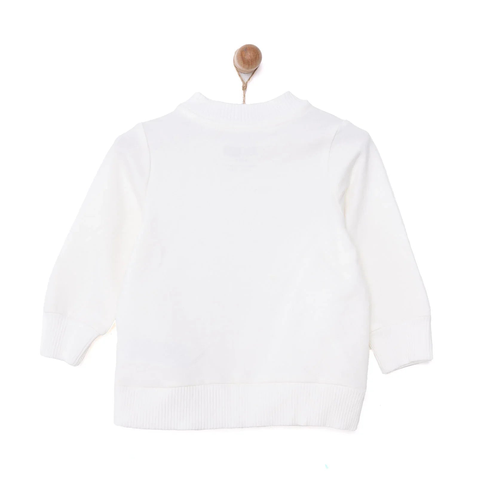 HelloBaby Newborn Girl Cat Printed Sweatshirt - mezetto ebebek ebebek