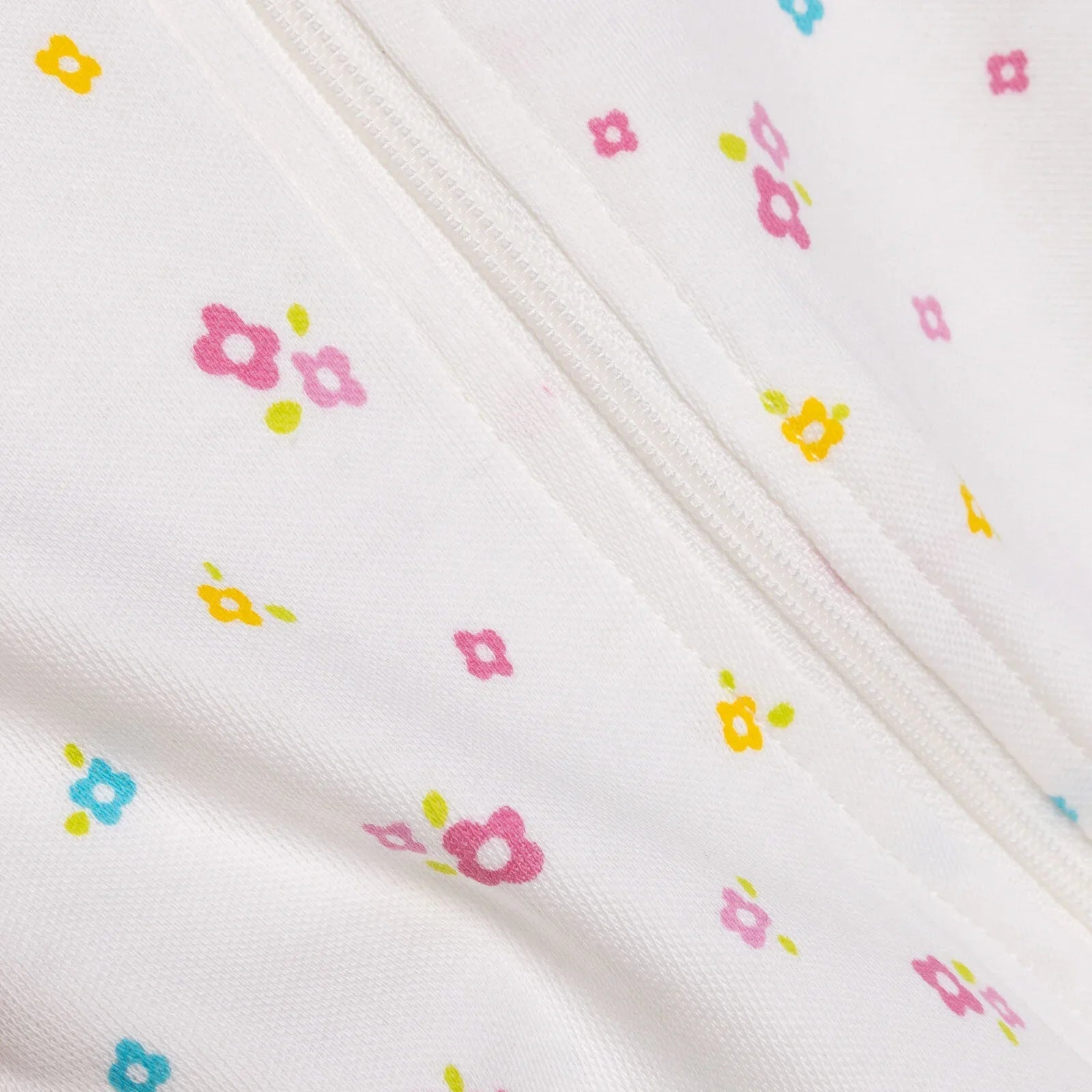 HelloBaby Newborn Girl Footed Jumpsuit - Ecru - mezetto ebebek ebebek