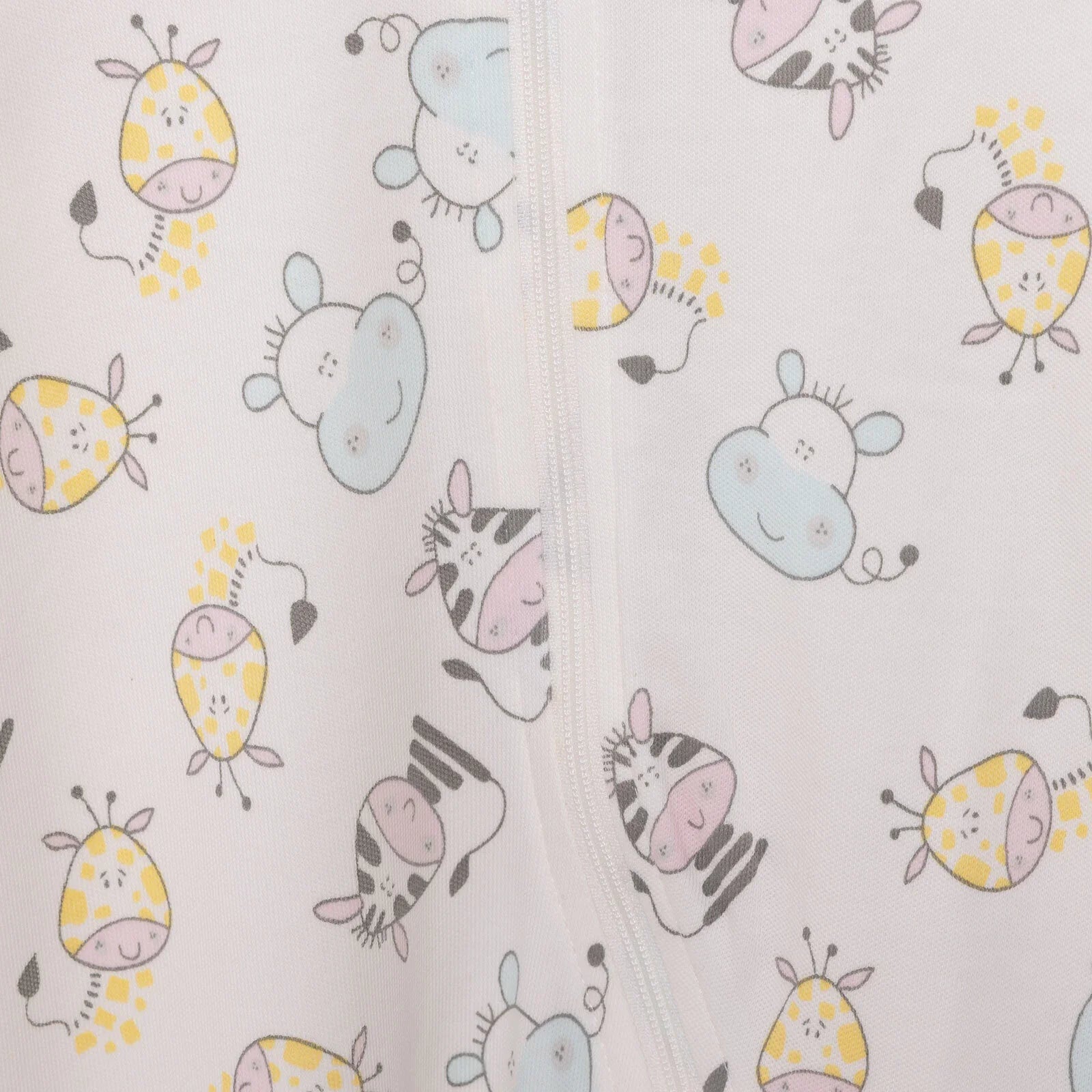 HelloBaby Newborn Girl Footed Jumpsuit - Ecru - mezetto ebebek ebebek