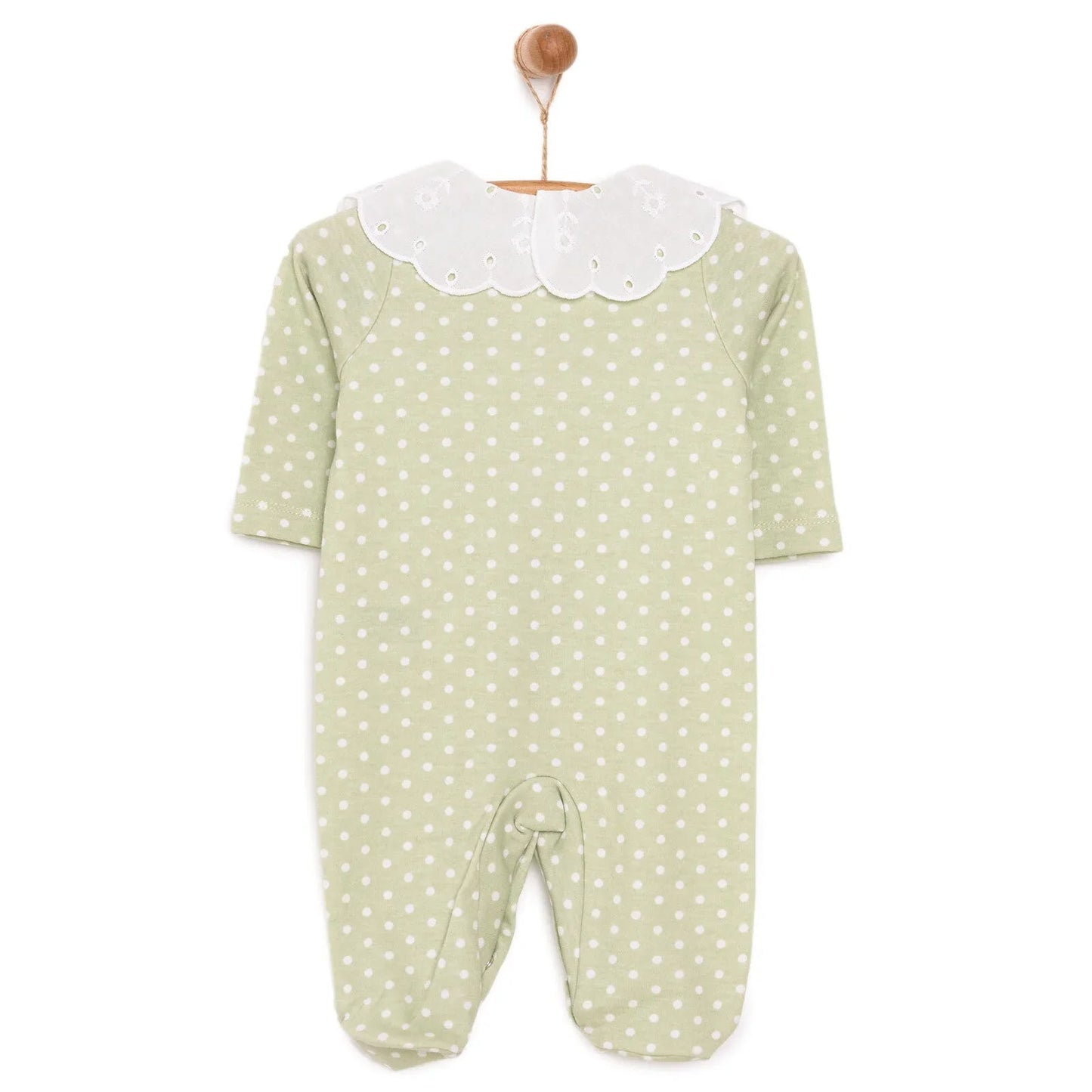 HelloBaby Newborn Girl Footed Jumpsuit - Multicolour - mezetto ebebek ebebek