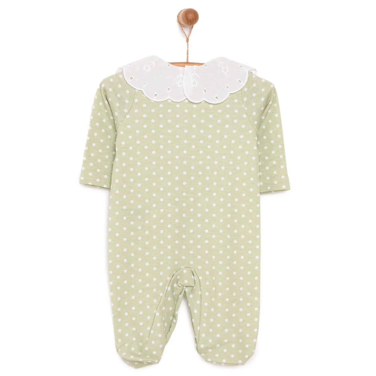 HelloBaby Newborn Girl Footed Jumpsuit - Multicolour - mezetto ebebek ebebek