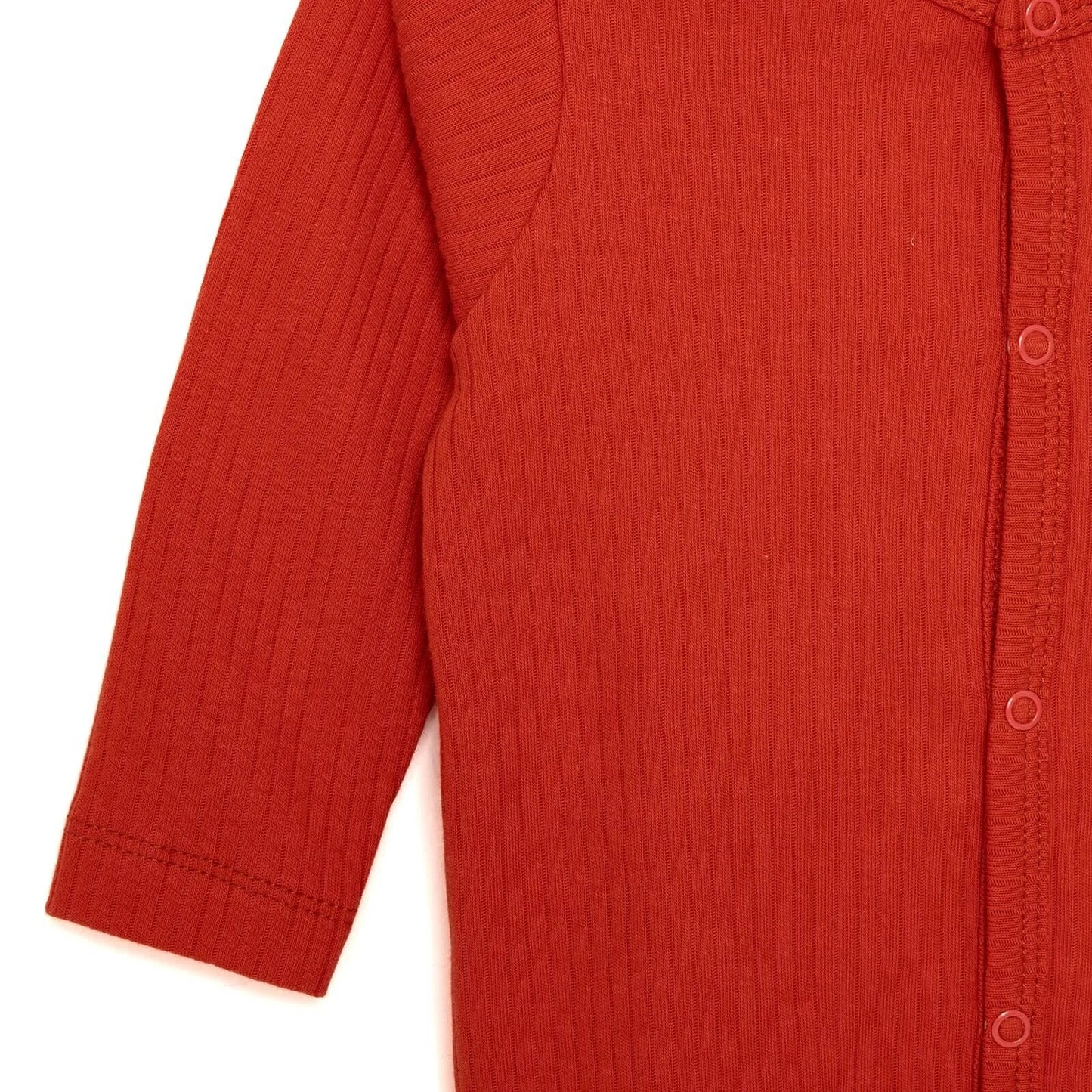 HelloBaby Newborn Girl Footed Jumpsuit - Vermilion - mezetto ebebek ebebek