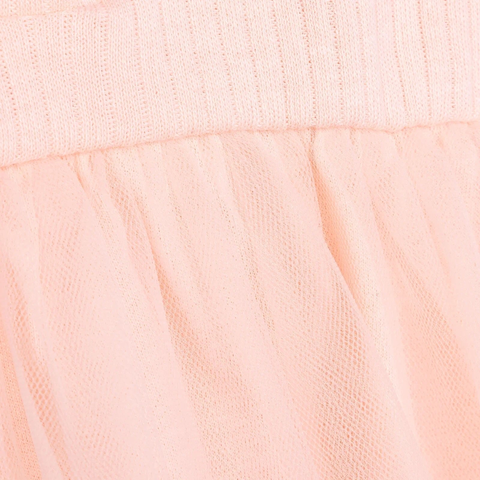 HelloBaby Newborn Girl Tulle Dress - Salmon - mezetto ebebek ebebek