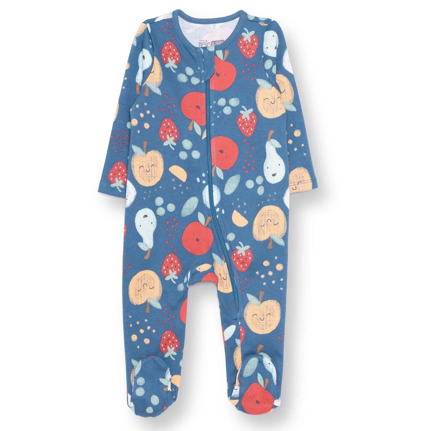 HelloBaby Newborn Jumpsuit - Dark Blue - mezetto ebebek ebebek