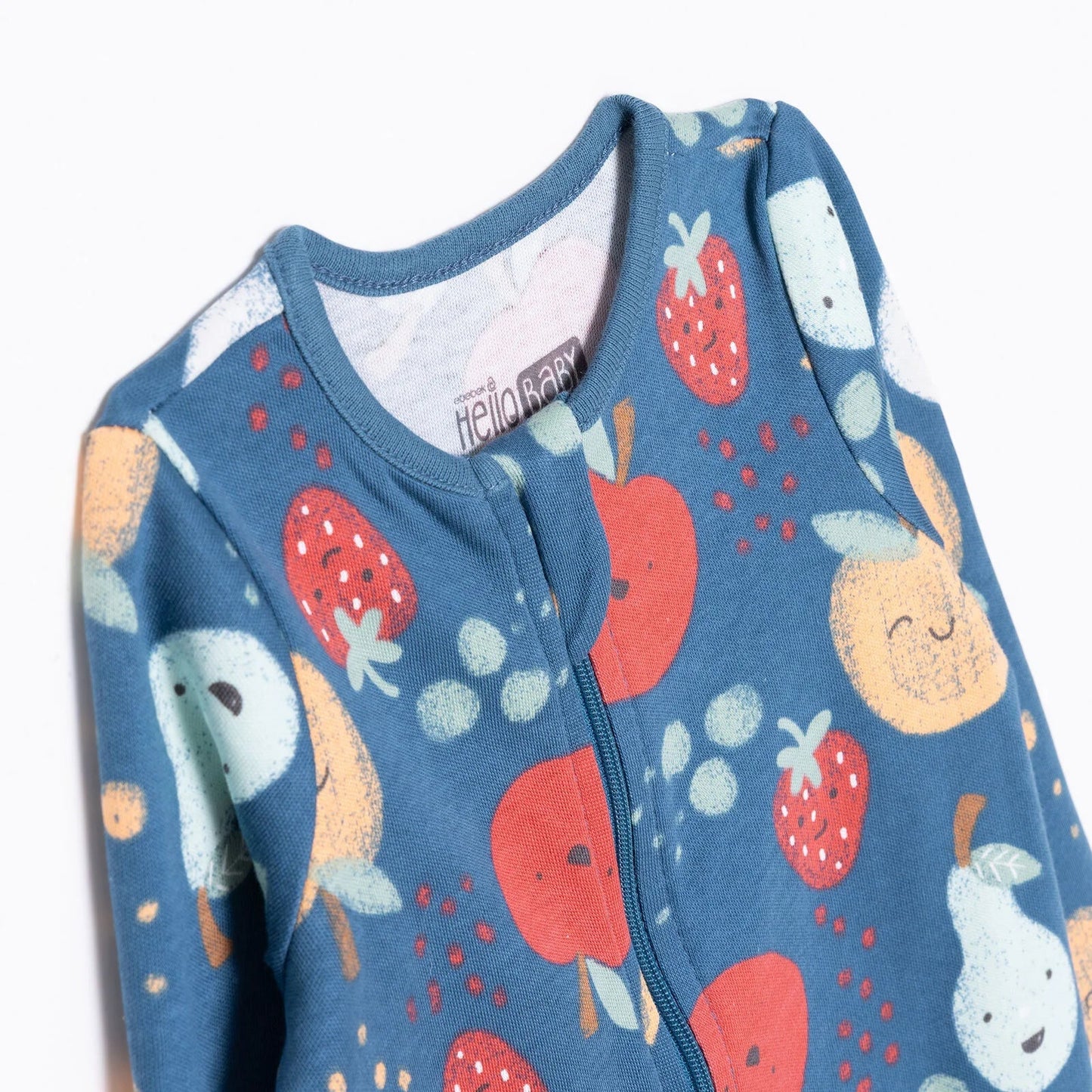HelloBaby Newborn Jumpsuit - Dark Blue - mezetto ebebek ebebek