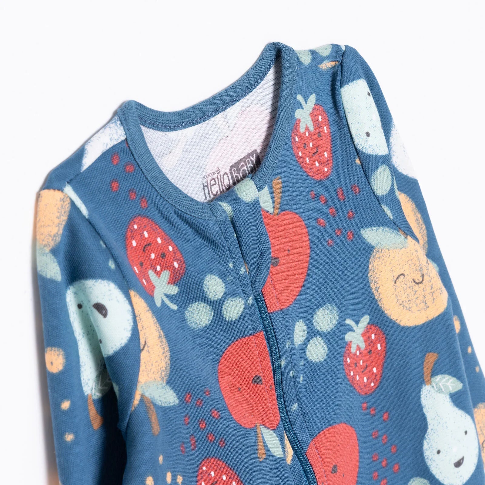 HelloBaby Newborn Jumpsuit - Dark Blue - mezetto ebebek ebebek