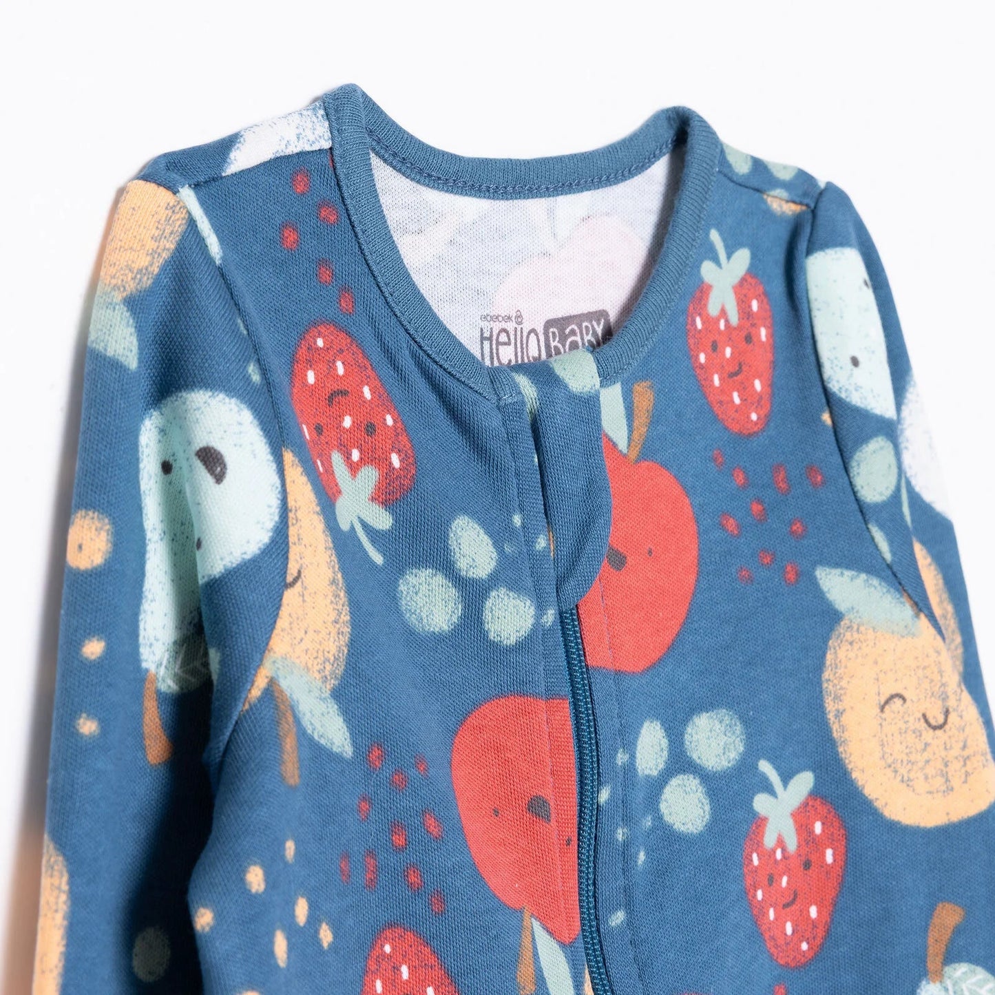 HelloBaby Newborn Jumpsuit - Dark Blue - mezetto ebebek ebebek