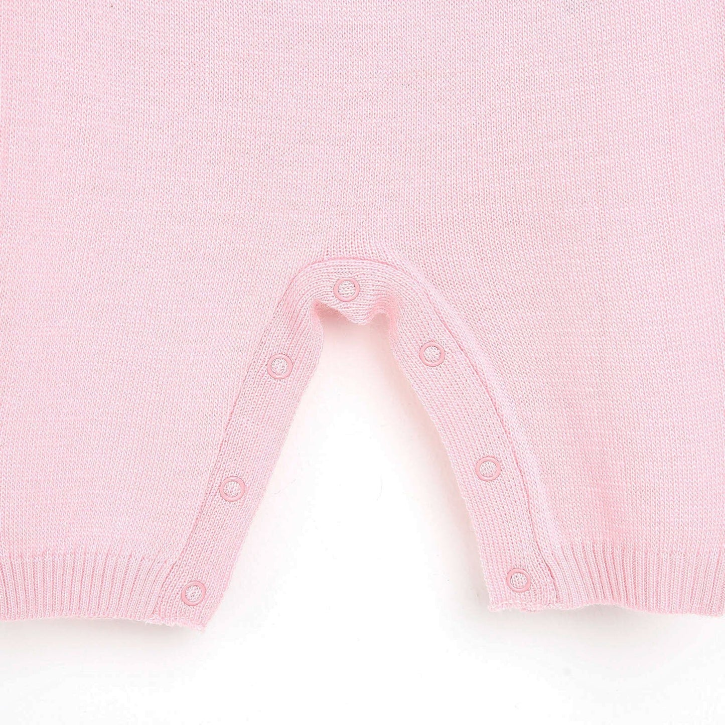 HelloBaby Newborn Knit Baby Elephant Jumpsuit - Light Pink - mezetto ebebek ebebek