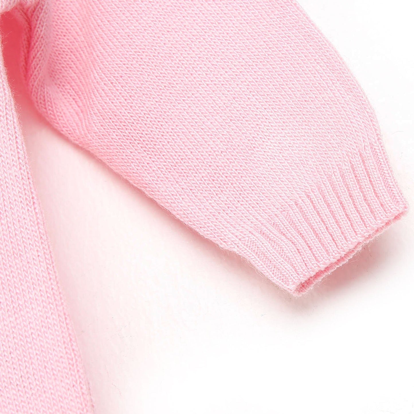 HelloBaby Newborn Knit Baby Elephant Jumpsuit - Light Pink - mezetto ebebek ebebek