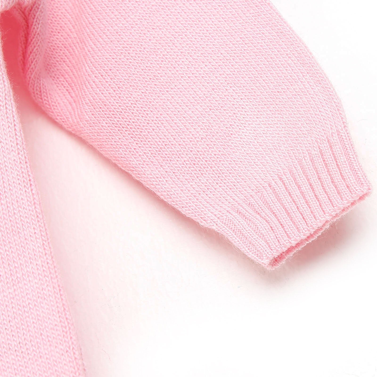 HelloBaby Newborn Knit Baby Elephant Jumpsuit - Light Pink - mezetto ebebek ebebek