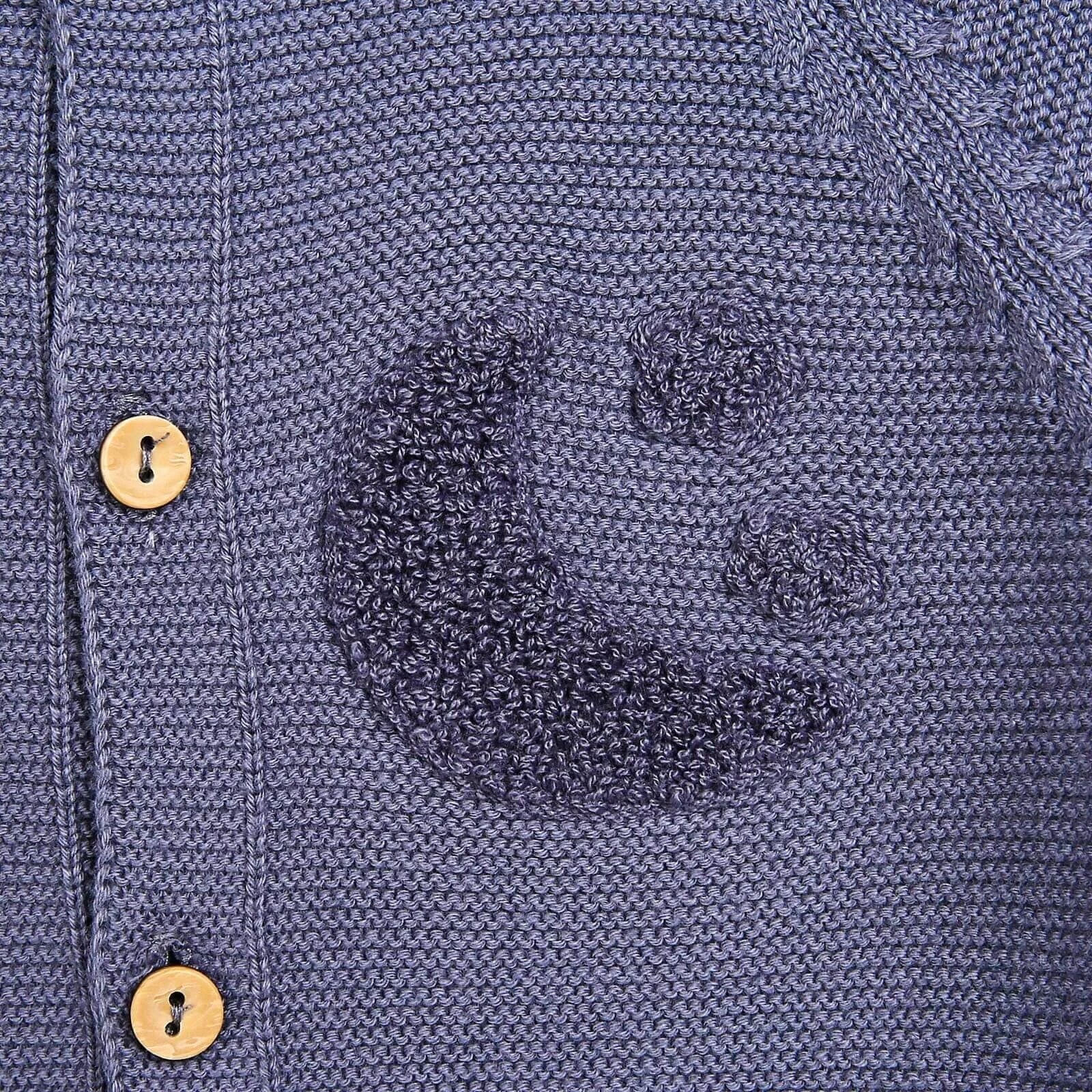 HelloBaby Newborn Knit Jumpsuit - Hat Starter Set - Dark Blue - mezetto ebebek ebebek