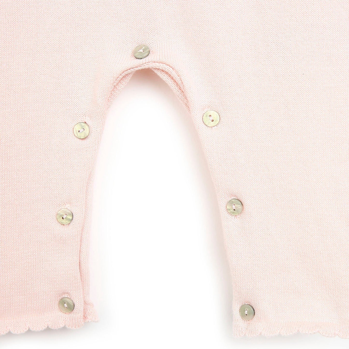 HelloBaby Newborn Knit Ruffled Jumpsuit - Salmon - mezetto ebebek ebebek