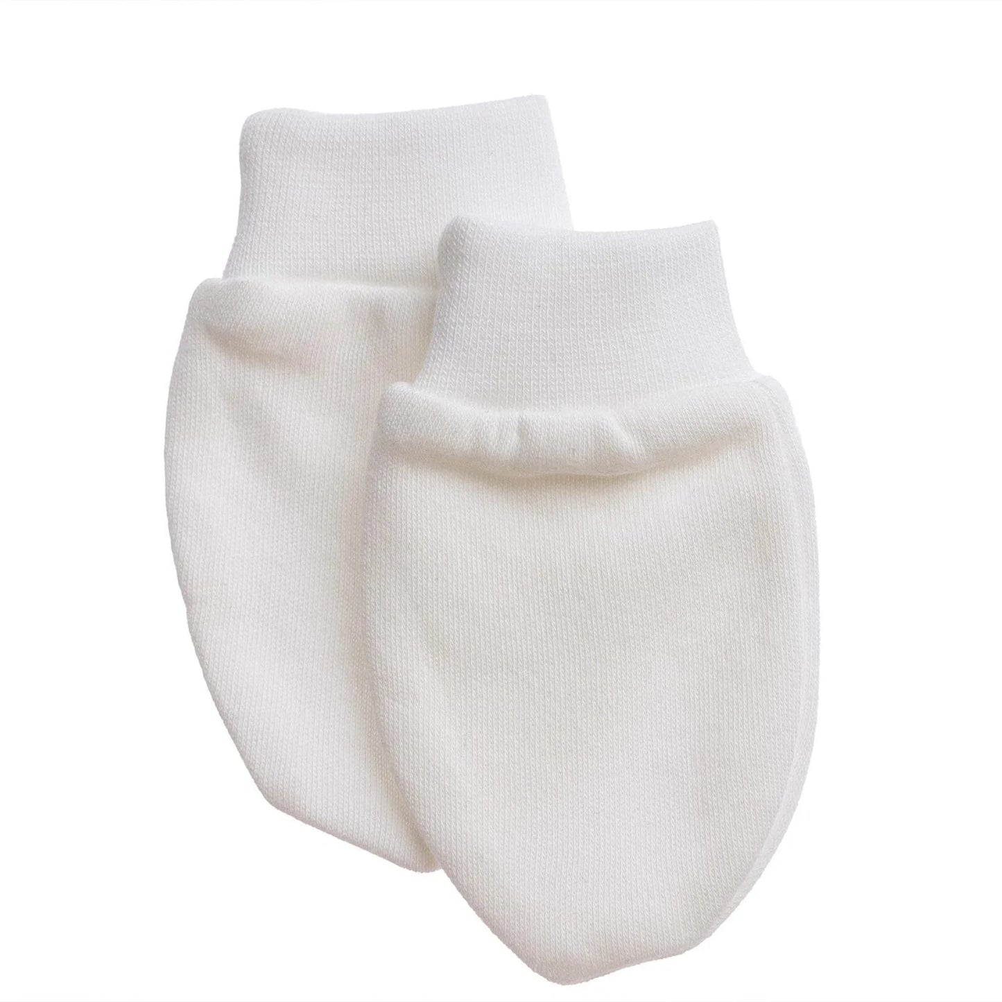 HelloBaby Newborn Mittens - Ecru - mezetto ebebek ebebek