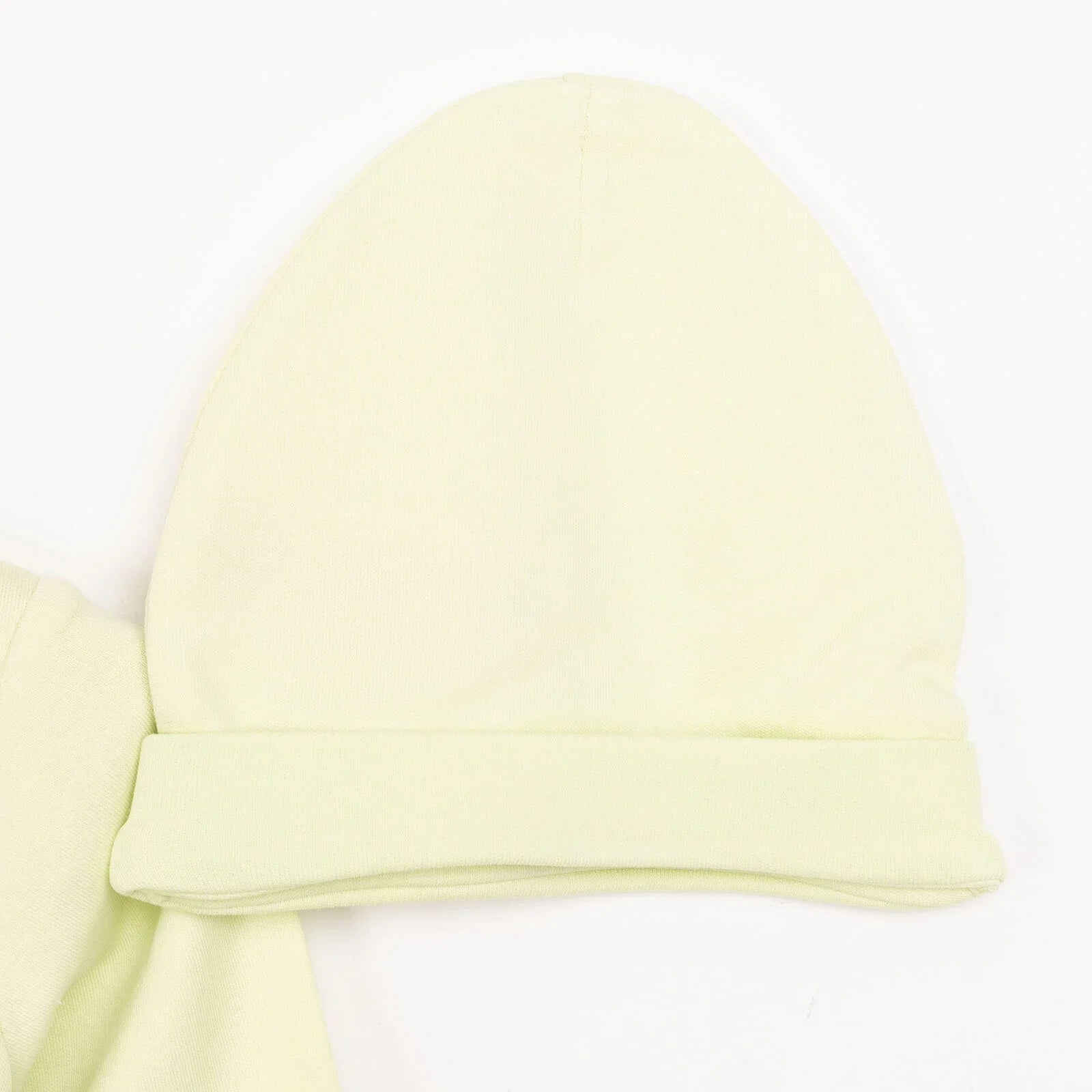 HelloBaby Newborn Organic Wrapover Top - Hat - Green - mezetto ebebek ebebek