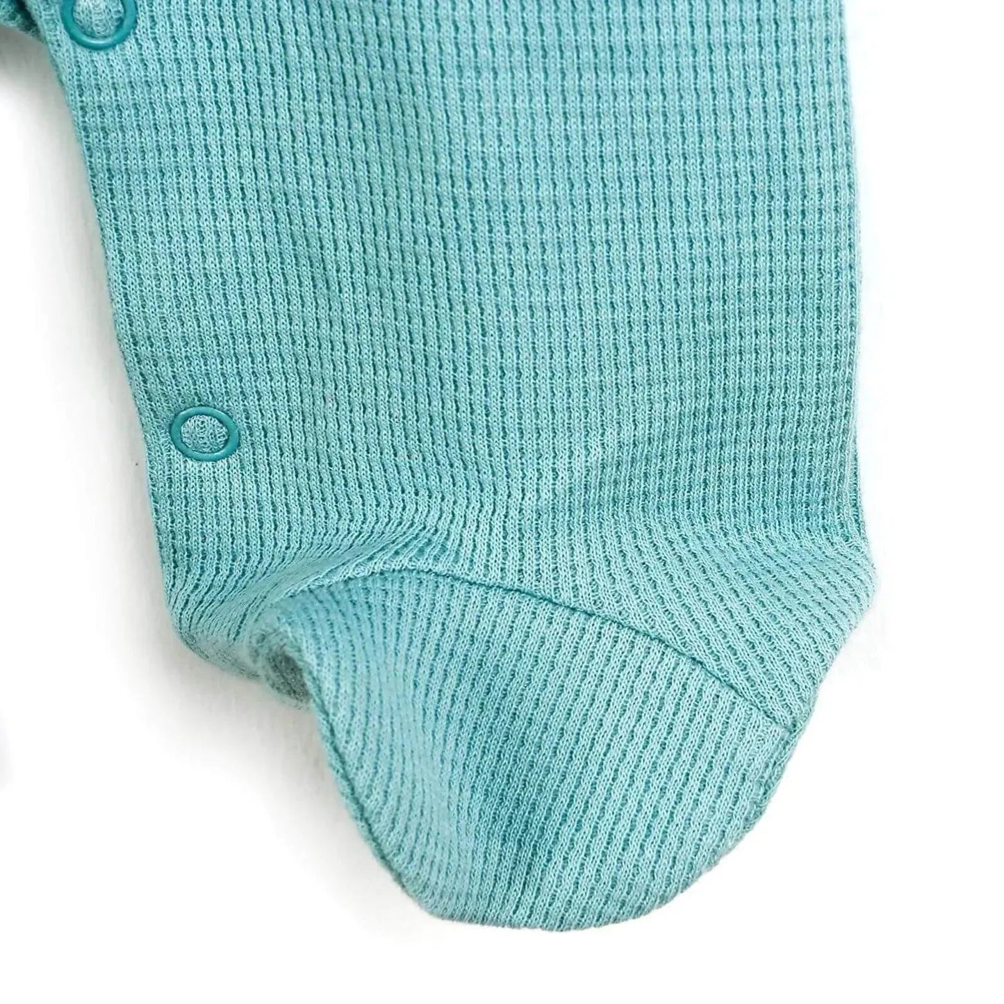 HelloBaby Newborn Polo Collar Romper - Light Blue - mezetto ebebek ebebek