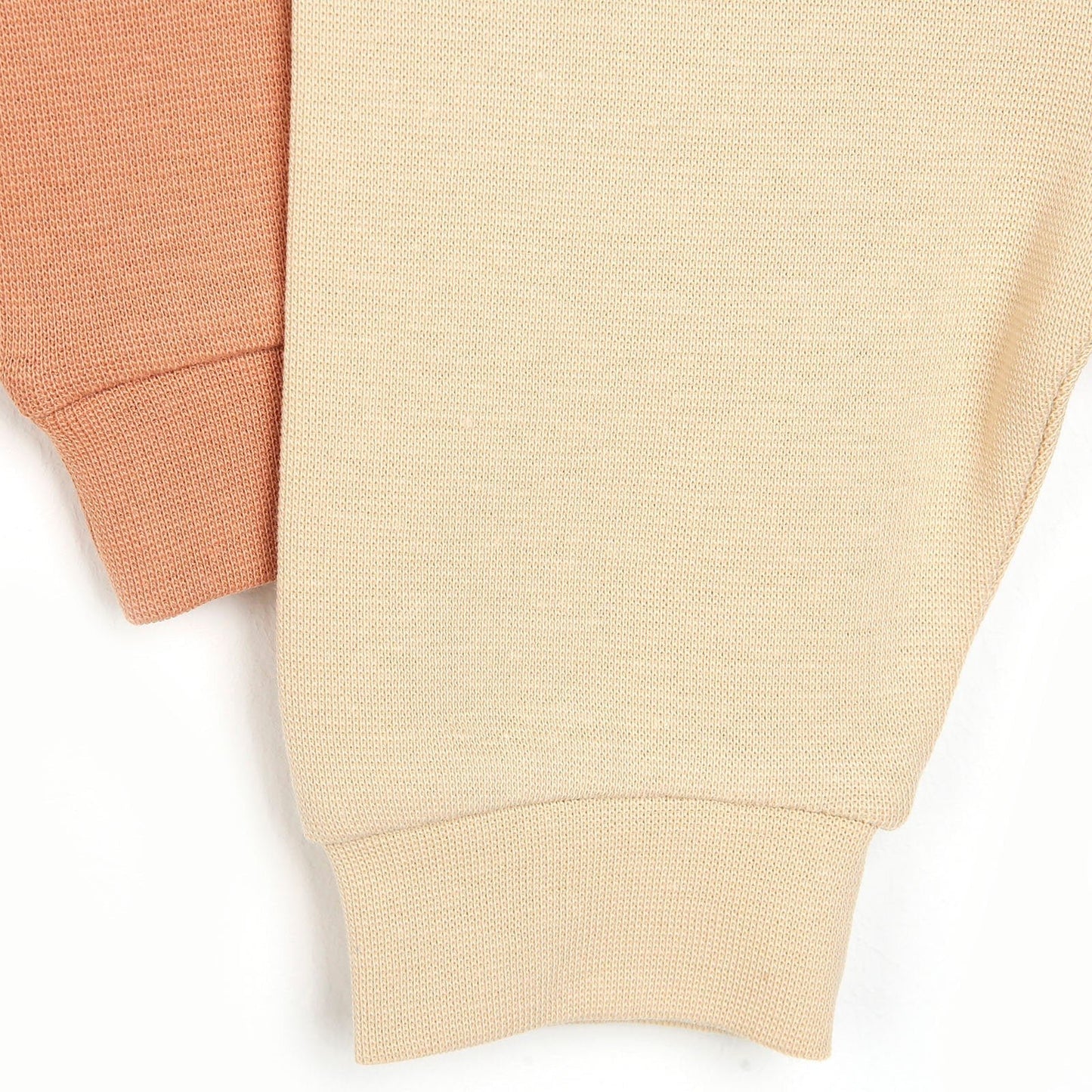 HelloBaby Newborn Relaxed Fit High Fold - Beige - mezetto ebebek ebebek