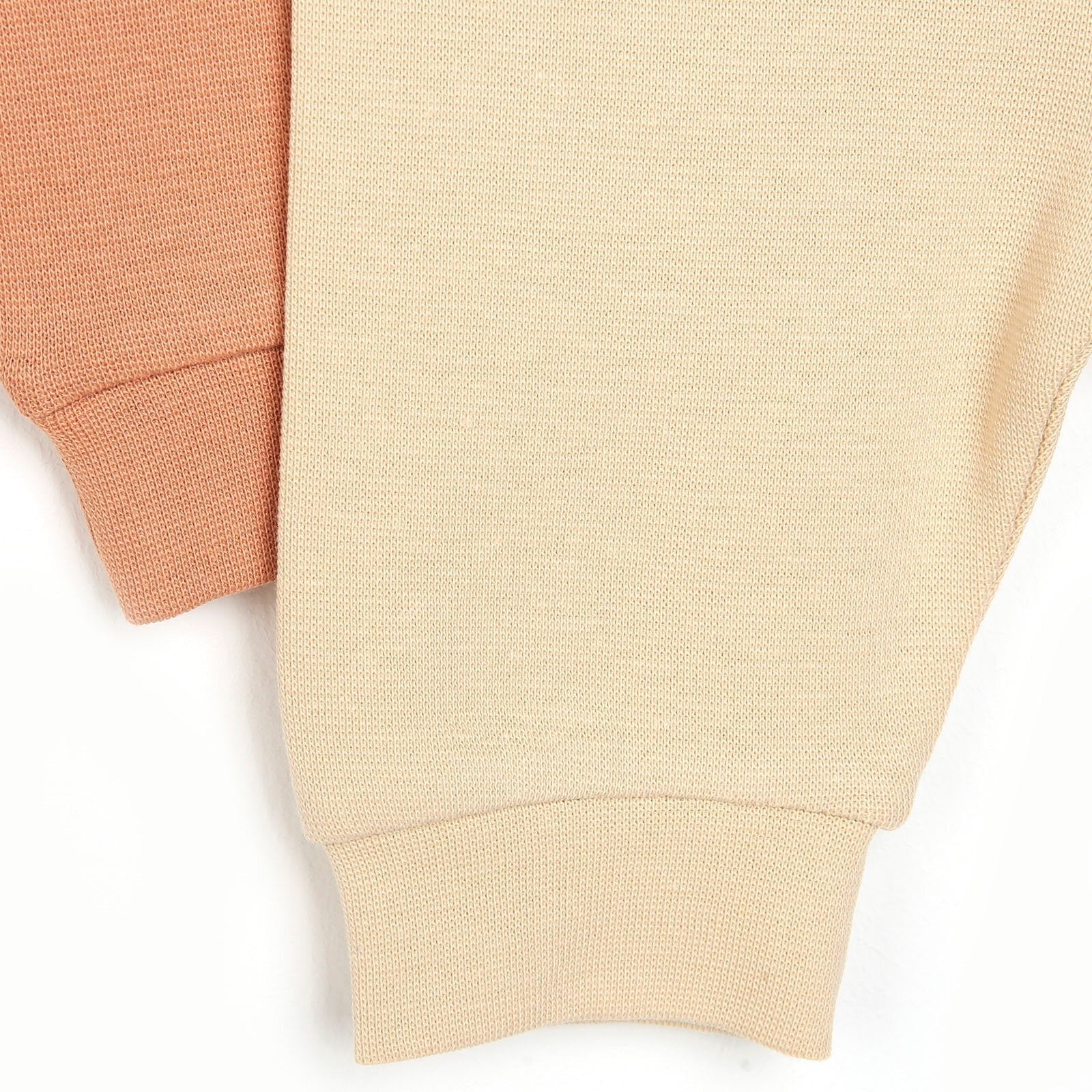 HelloBaby Newborn Relaxed Fit High Fold - Beige - mezetto ebebek ebebek