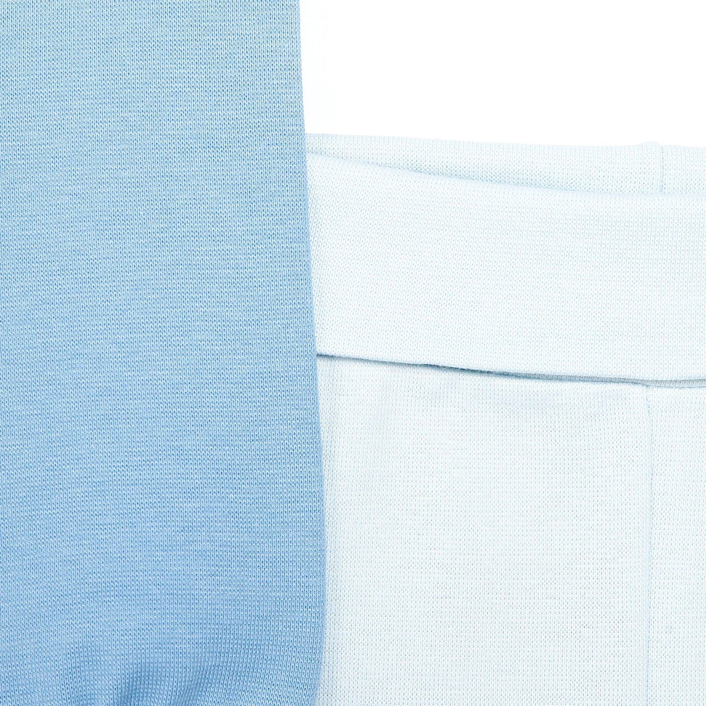 HelloBaby Newborn Relaxed Fit High Fold - Blue - mezetto ebebek ebebek