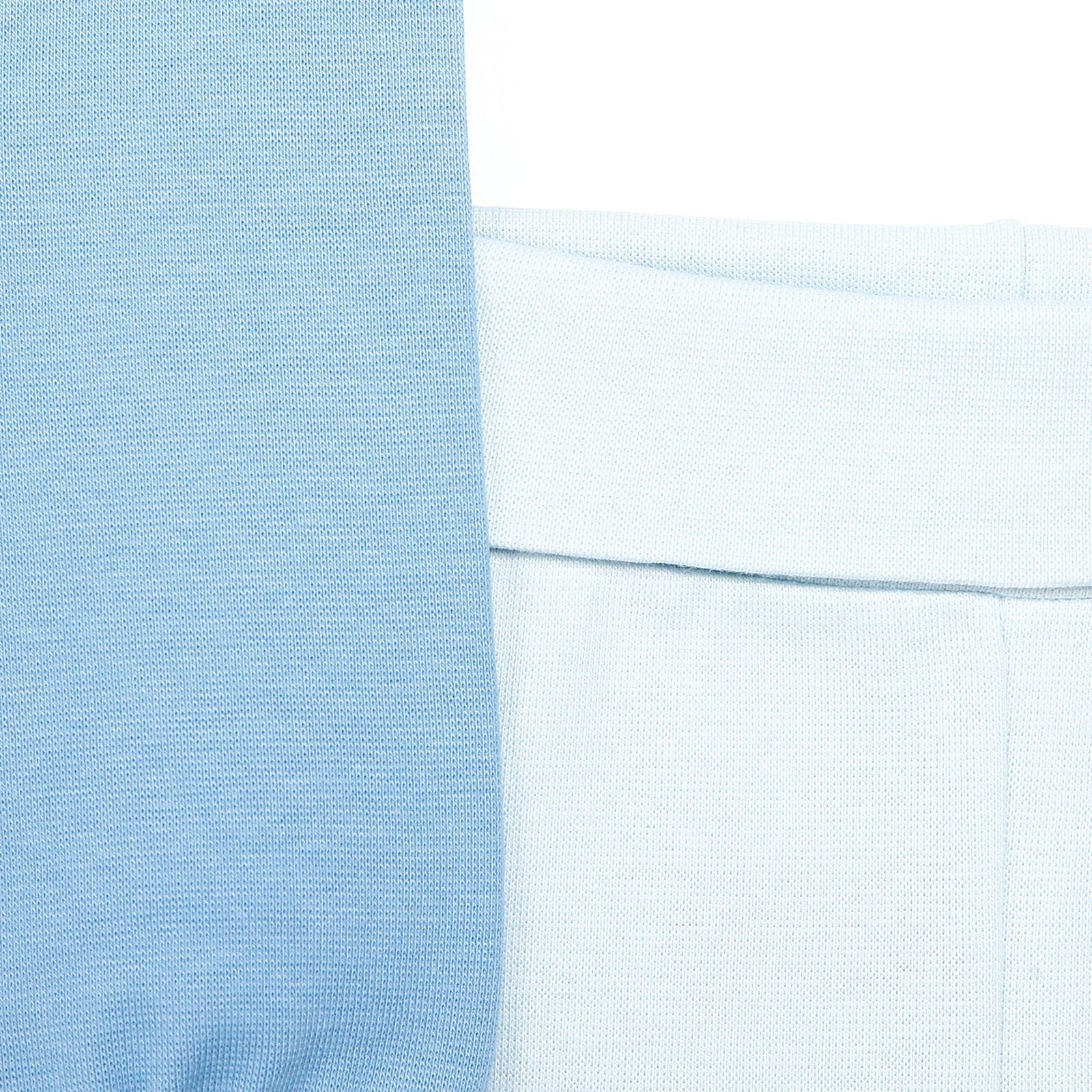 HelloBaby Newborn Relaxed Fit High Fold - Blue - mezetto ebebek ebebek