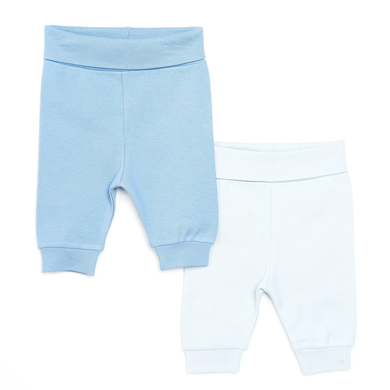 HelloBaby Newborn Relaxed Fit High Fold - Blue - mezetto ebebek ebebek