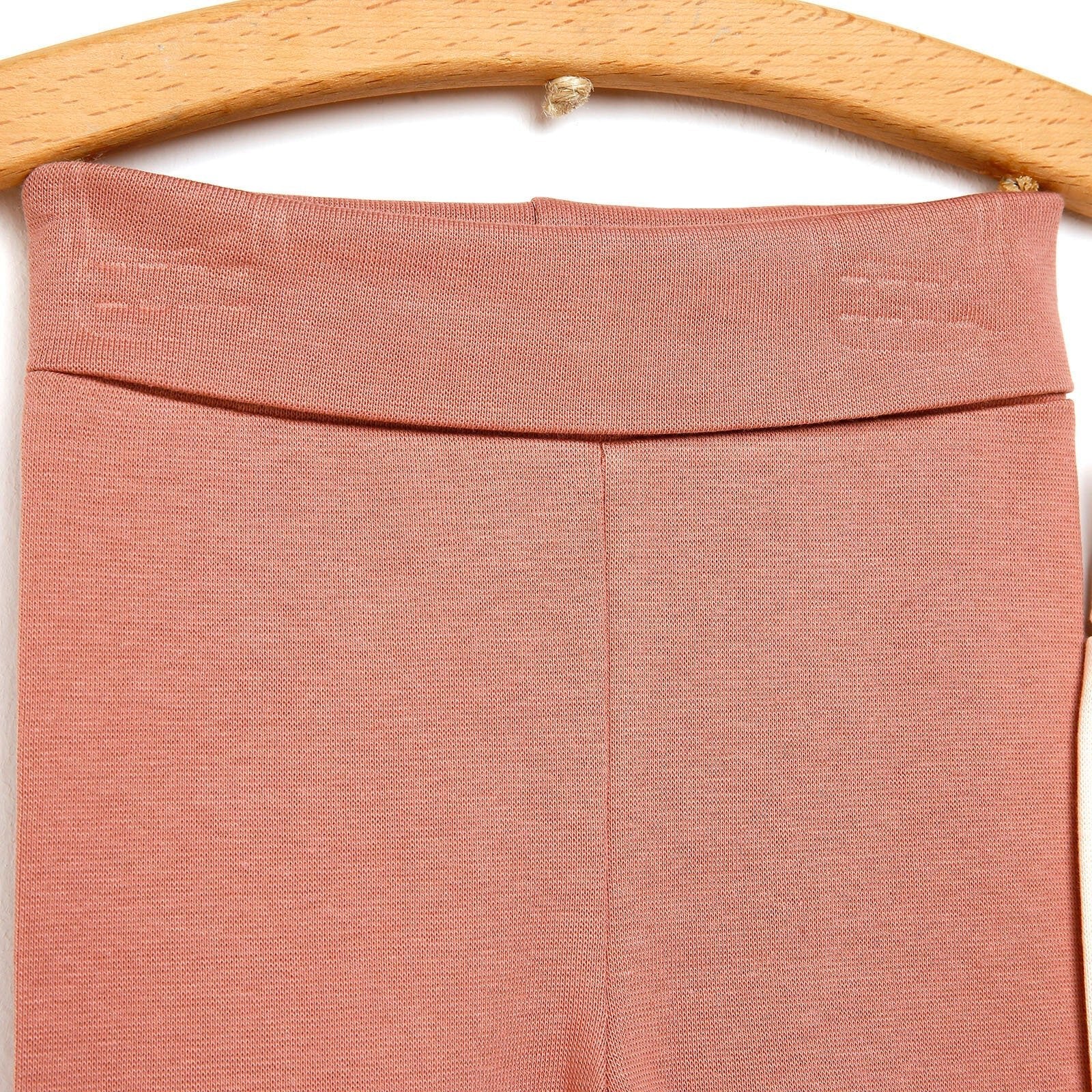 HelloBaby Newborn Relaxed Fit High Fold - Light Rose - mezetto ebebek ebebek