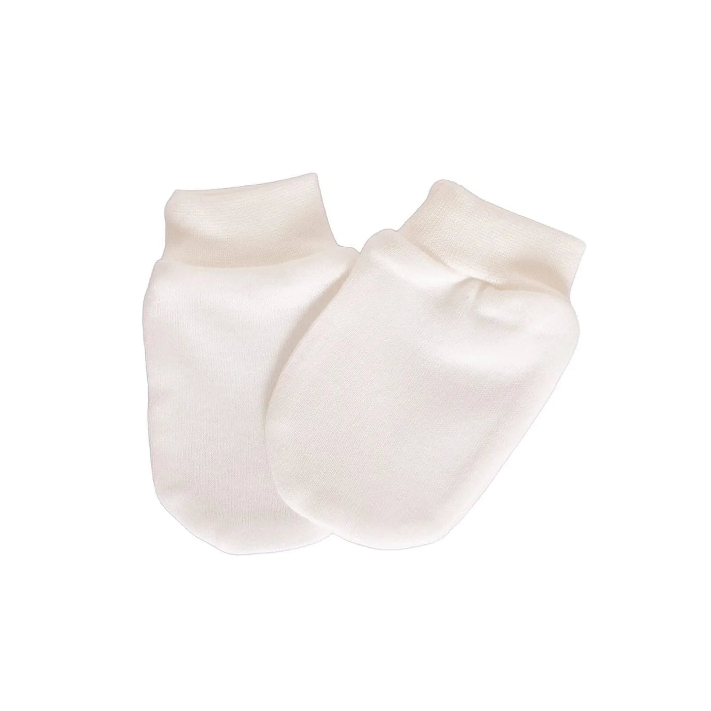 HelloBaby Newborn Striped - Straight Mittens - Blue - mezetto ebebek ebebek
