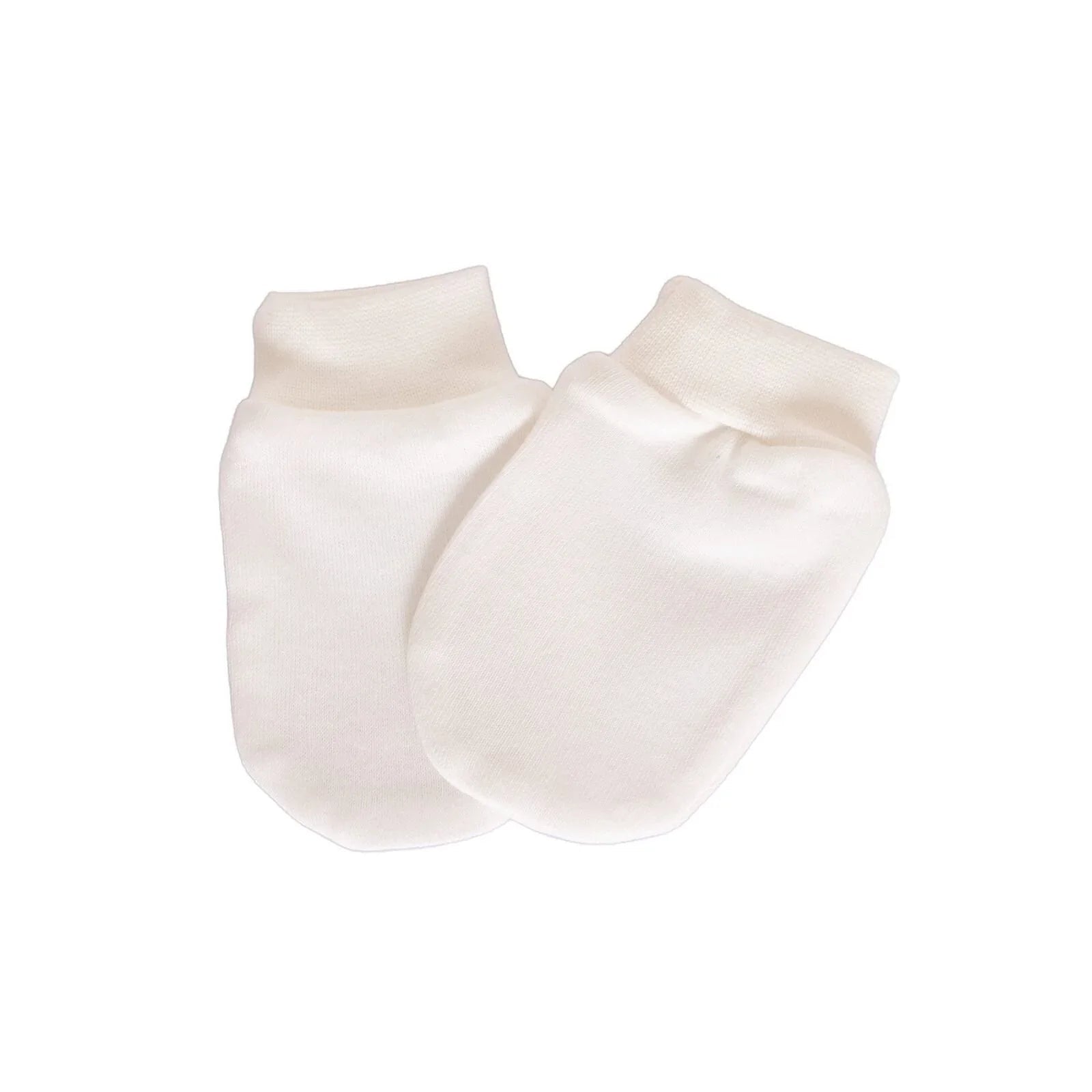 HelloBaby Newborn Striped - Straight Mittens - Blue - mezetto ebebek ebebek