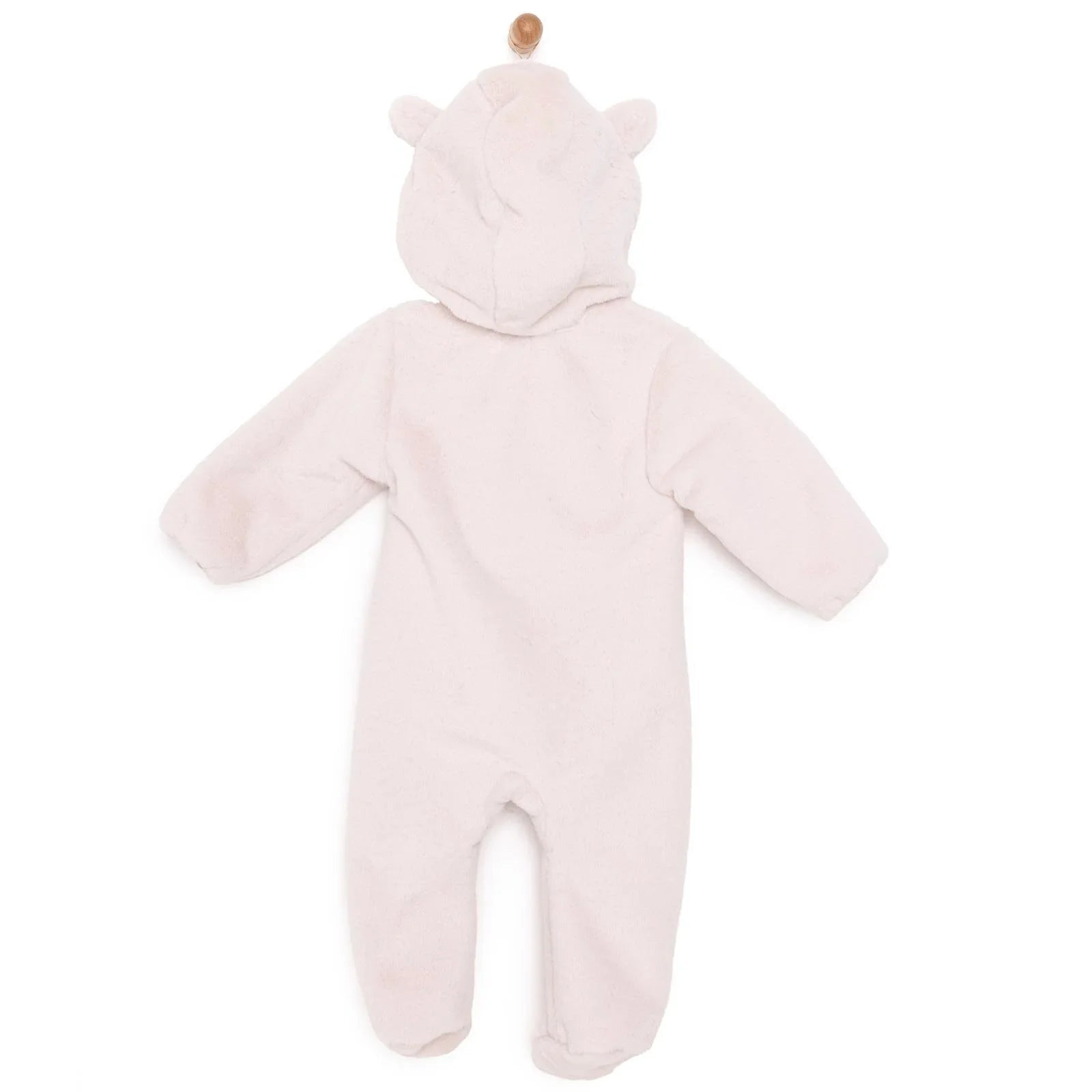 HelloBaby Newborn Unisex Baby Jumpsuit - Beige - mezetto ebebek ebebek