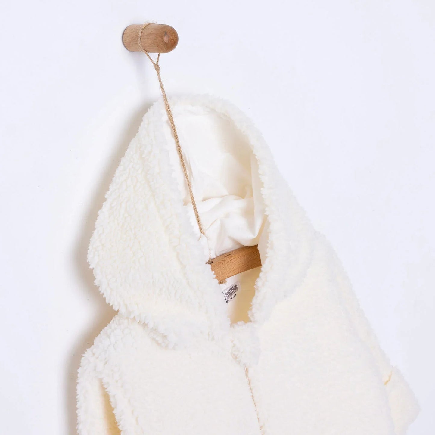 HelloBaby Newborn Unisex Baby Jumpsuit - Ecru - mezetto ebebek ebebek