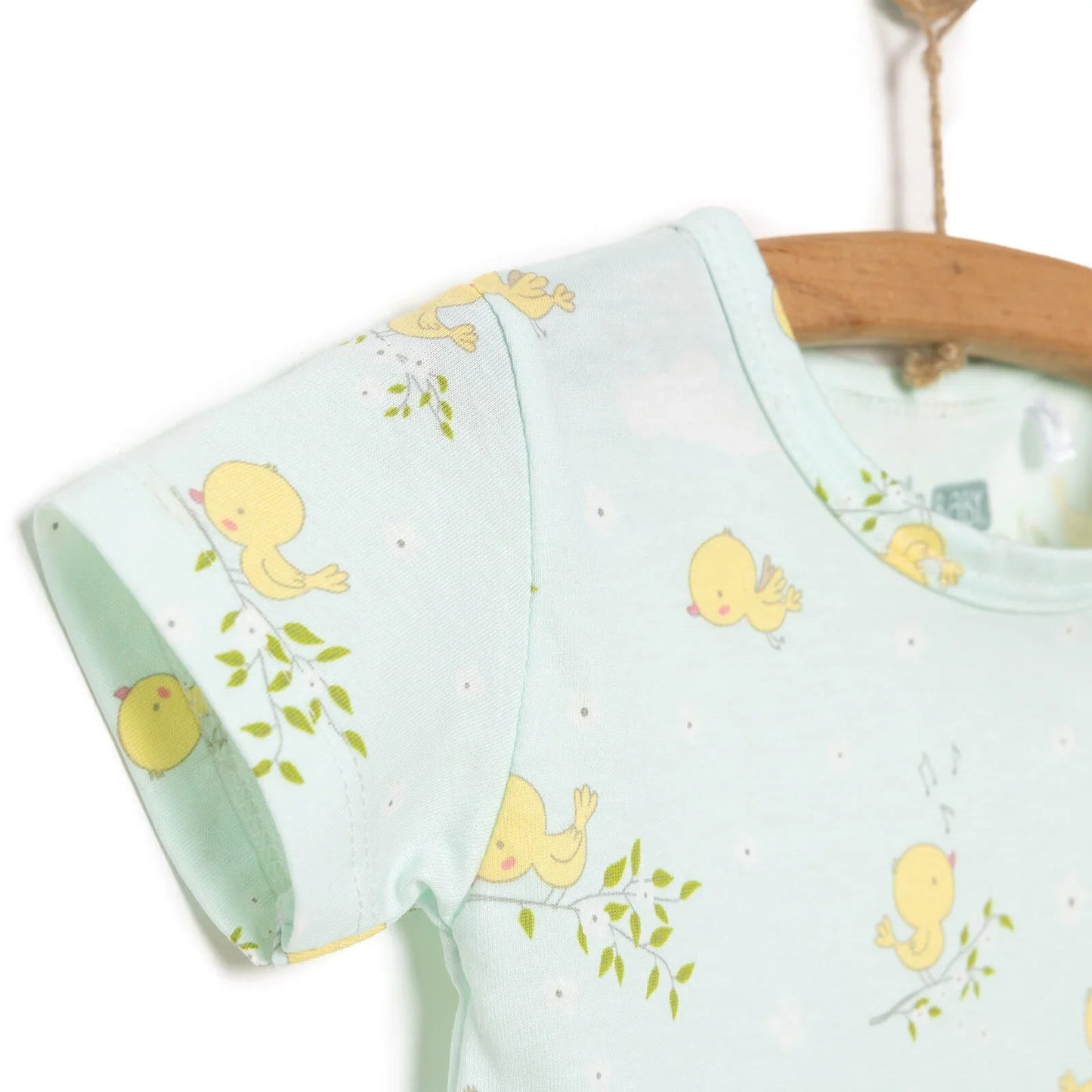 HelloBaby Newborn Unisex Short Overalls - Multicolour - mezetto ebebek ebebek
