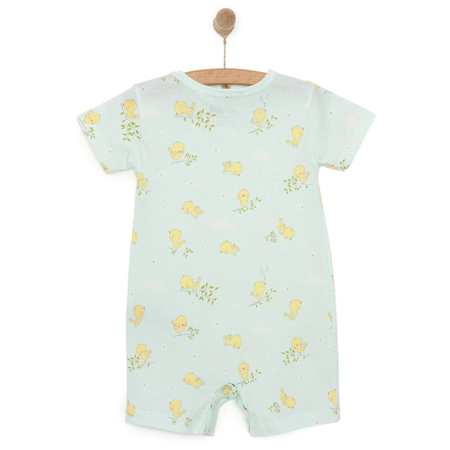 HelloBaby Newborn Unisex Short Overalls - Multicolour - mezetto ebebek ebebek