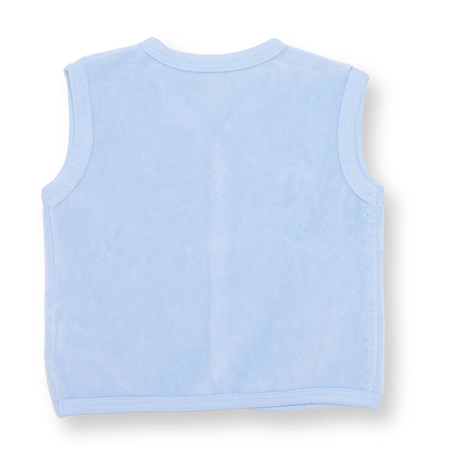 HelloBaby Newborn Vest - Light Blue - mezetto ebebek ebebek