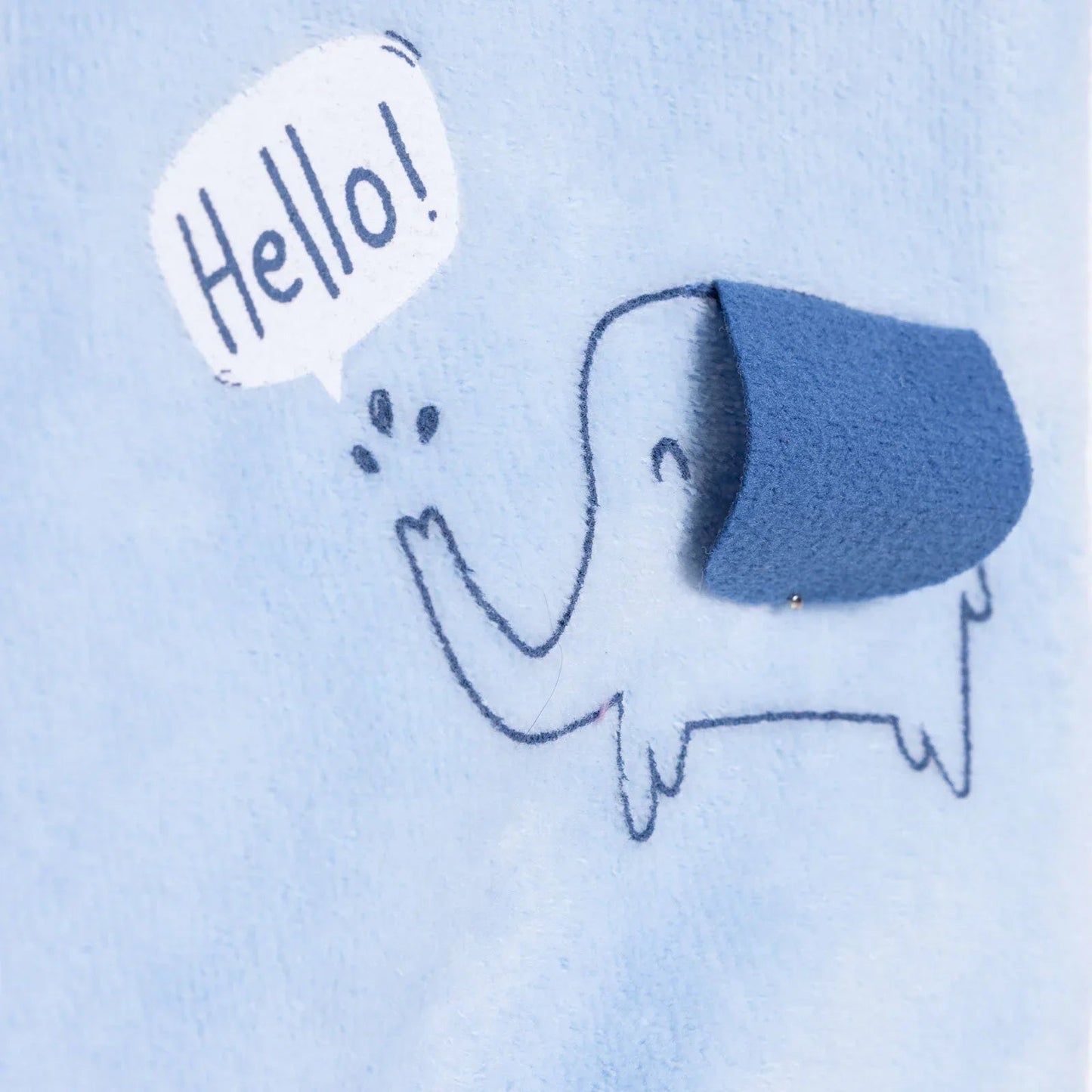 HelloBaby Newborn Vest - Light Blue - mezetto ebebek ebebek