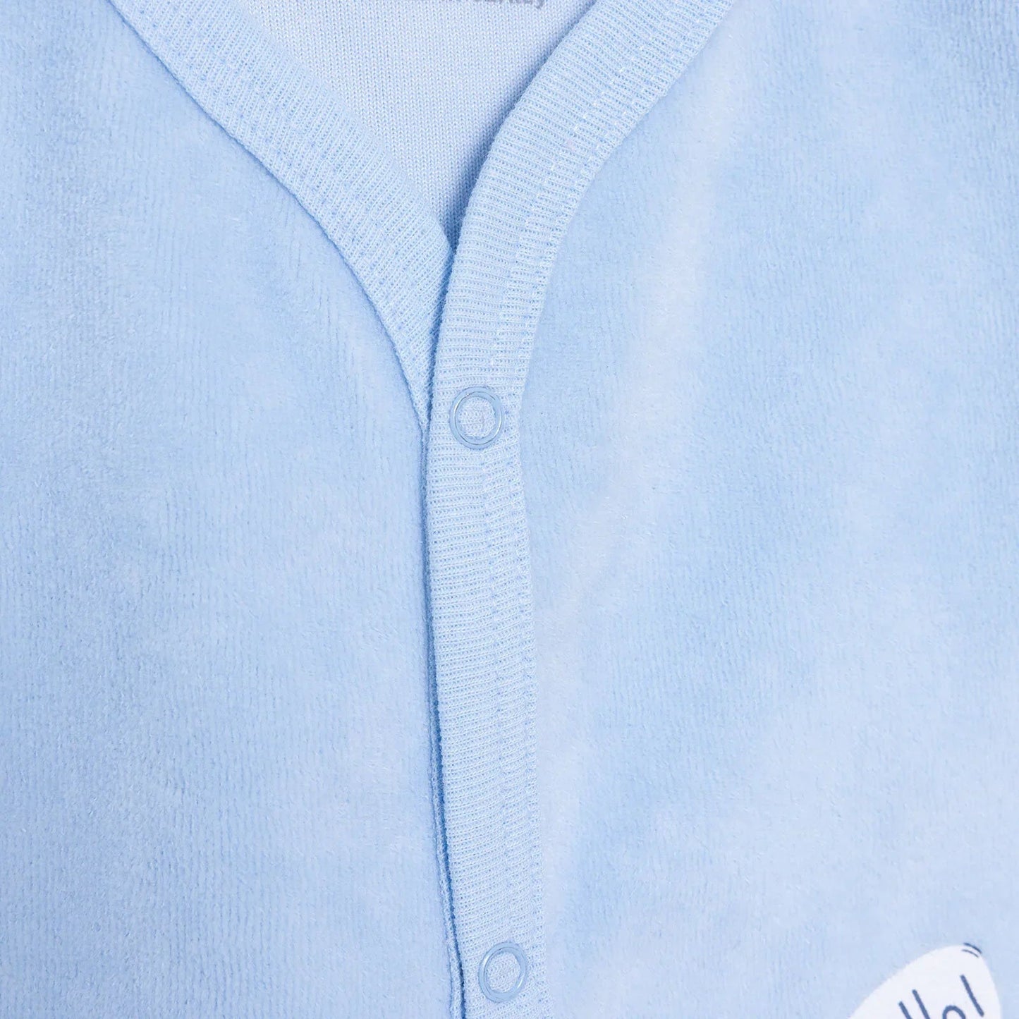 HelloBaby Newborn Vest - Light Blue - mezetto ebebek ebebek
