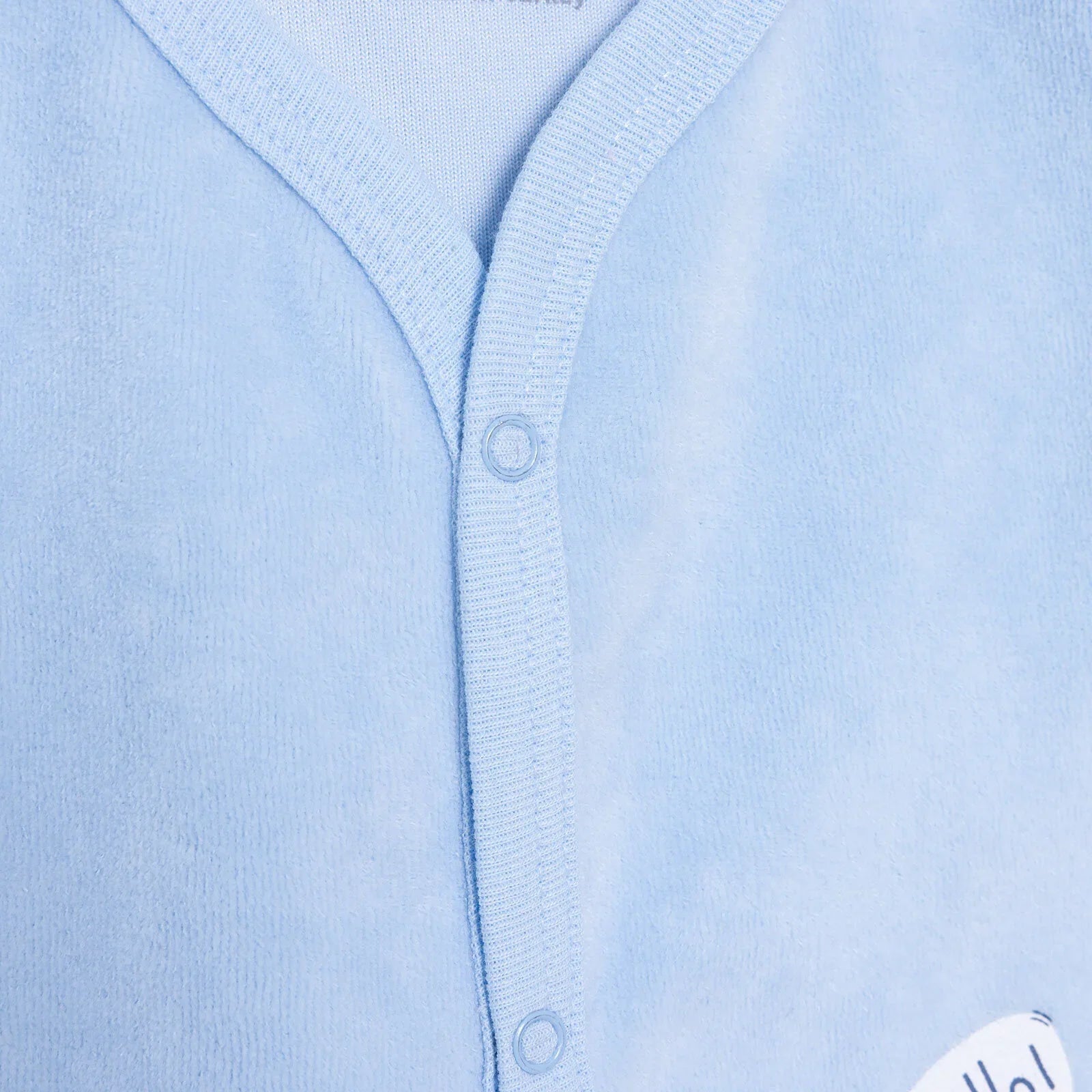 HelloBaby Newborn Vest - Light Blue - mezetto ebebek ebebek