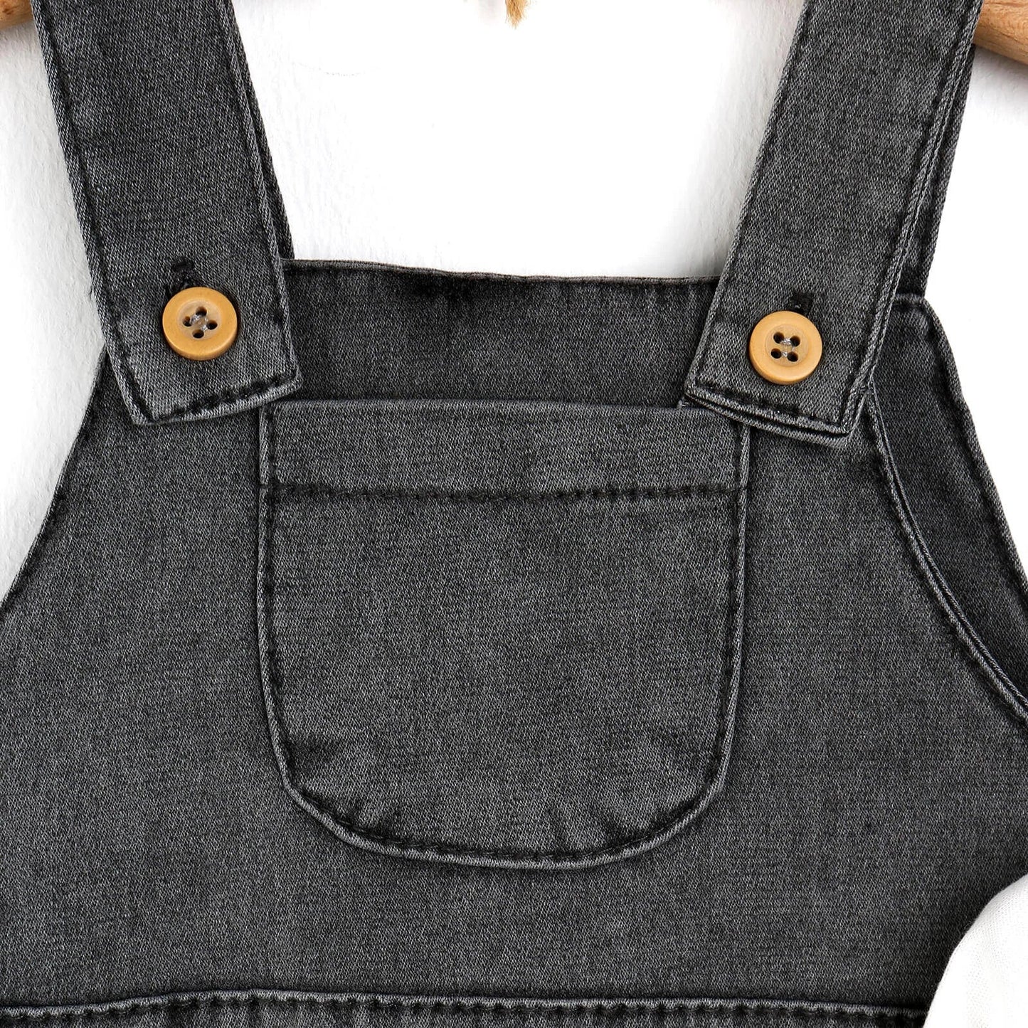 HelloBaby Overall Shorts - Sweatshirt - Anthracite - mezetto ebebek ebebek