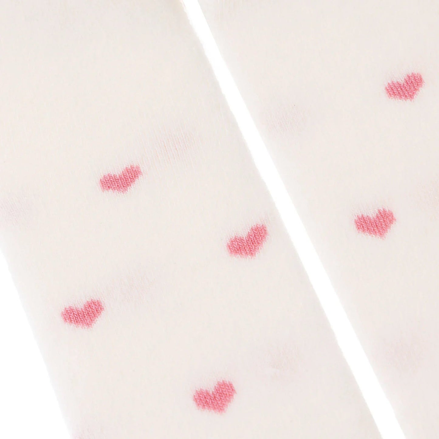 HelloBaby Pantyhose - White Printed - mezetto ebebek ebebek