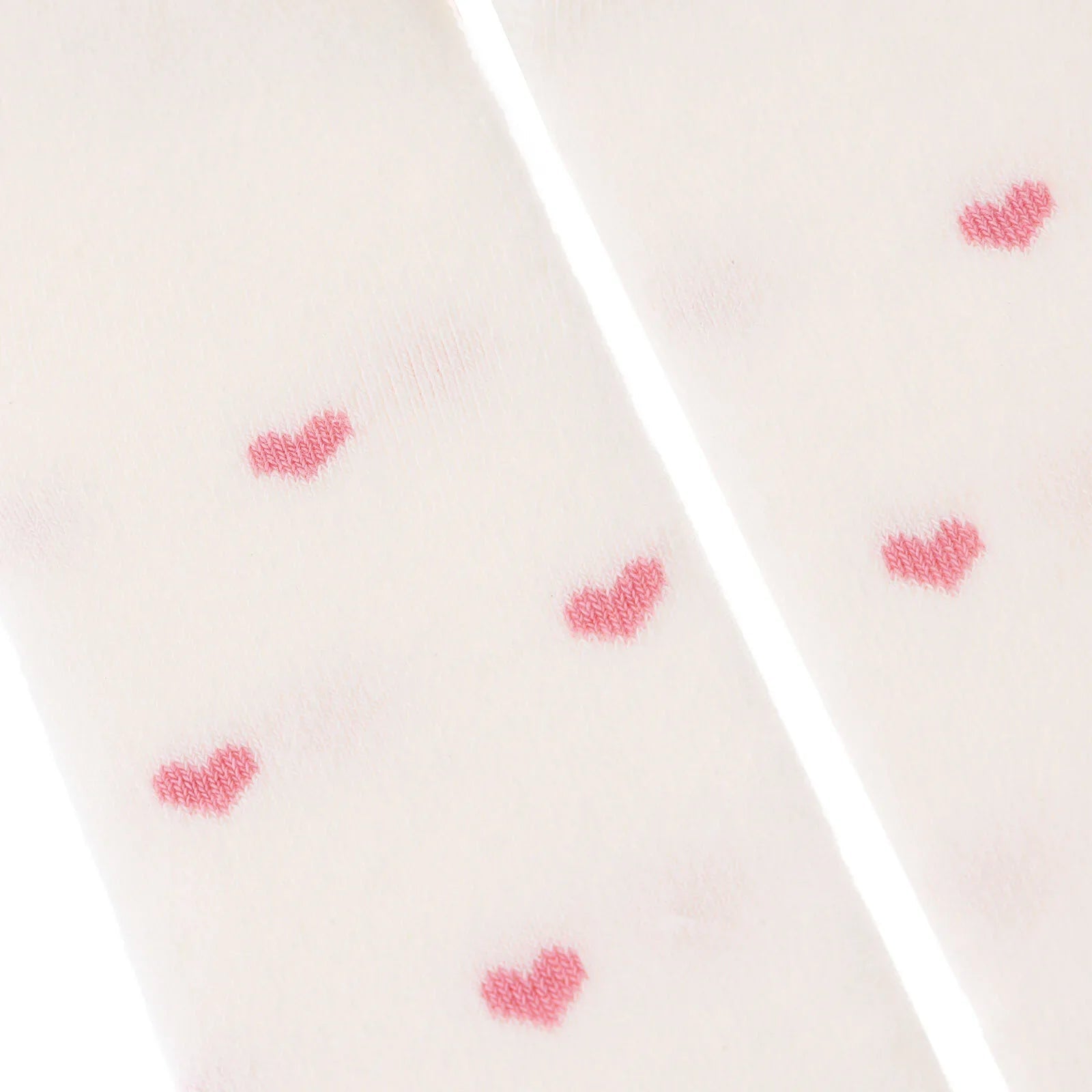 HelloBaby Pantyhose - White Printed - mezetto ebebek ebebek