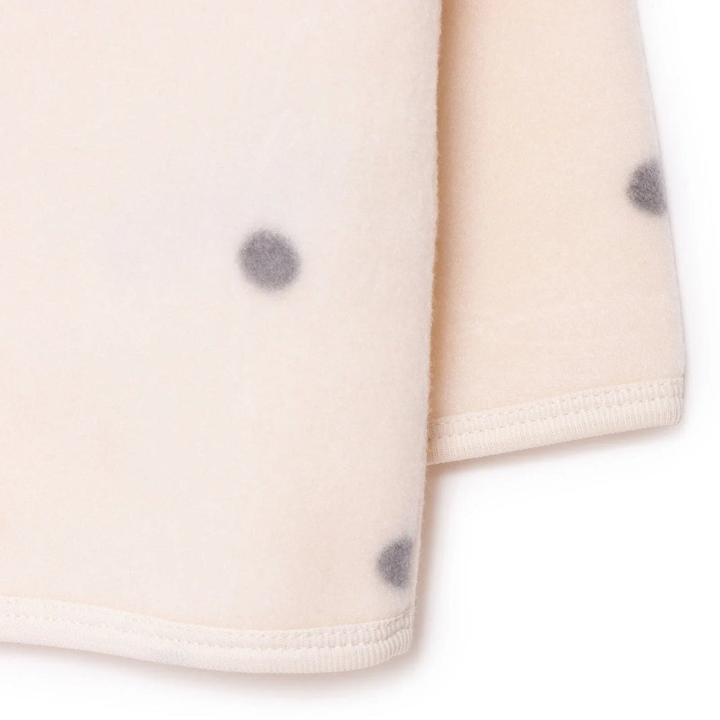 HelloBaby Polar Cardigan - Ecru Printed - mezetto ebebek ebebek