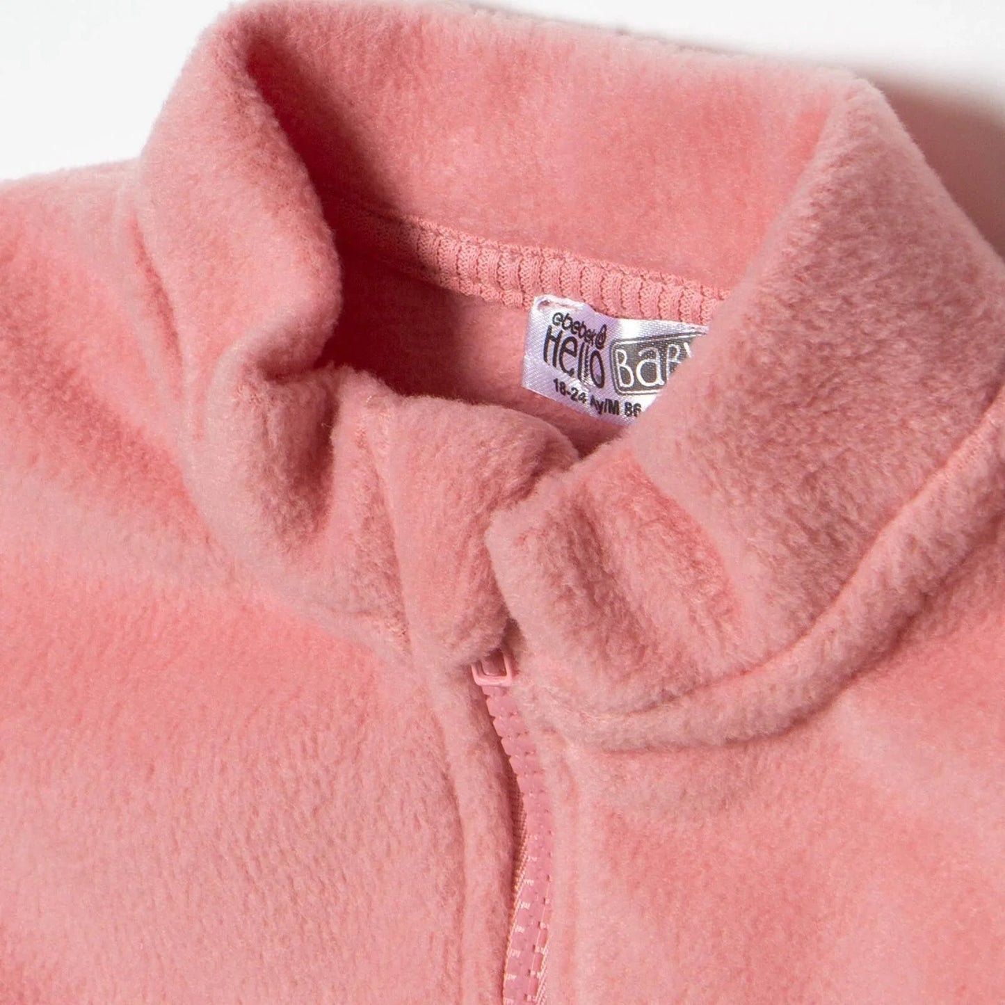 HelloBaby Polar Vest - Light Rose - mezetto ebebek ebebek