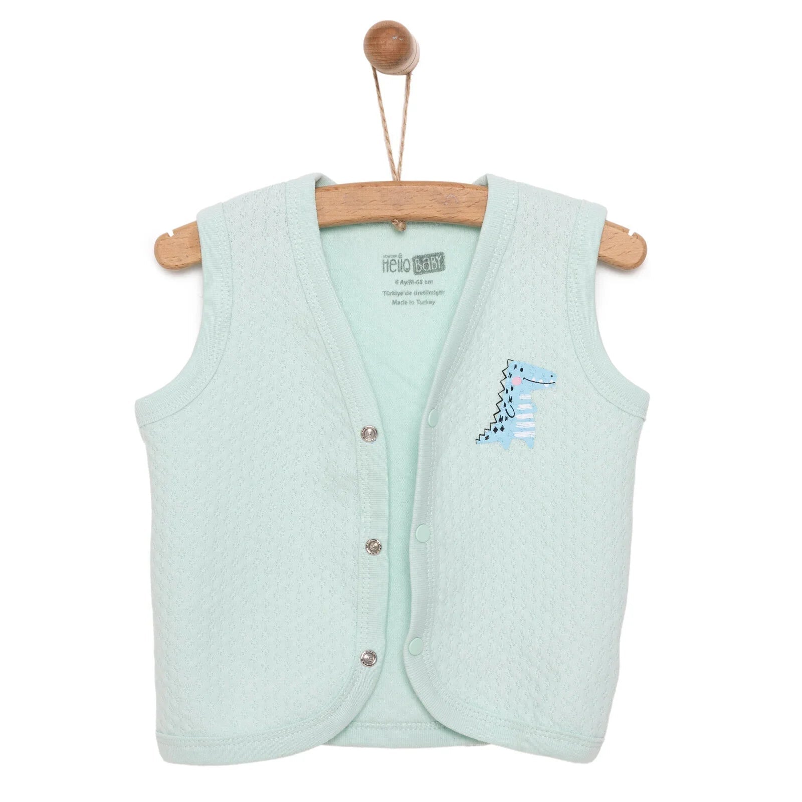 HelloBaby Quilted Vest - Multicolour - mezetto ebebek ebebek