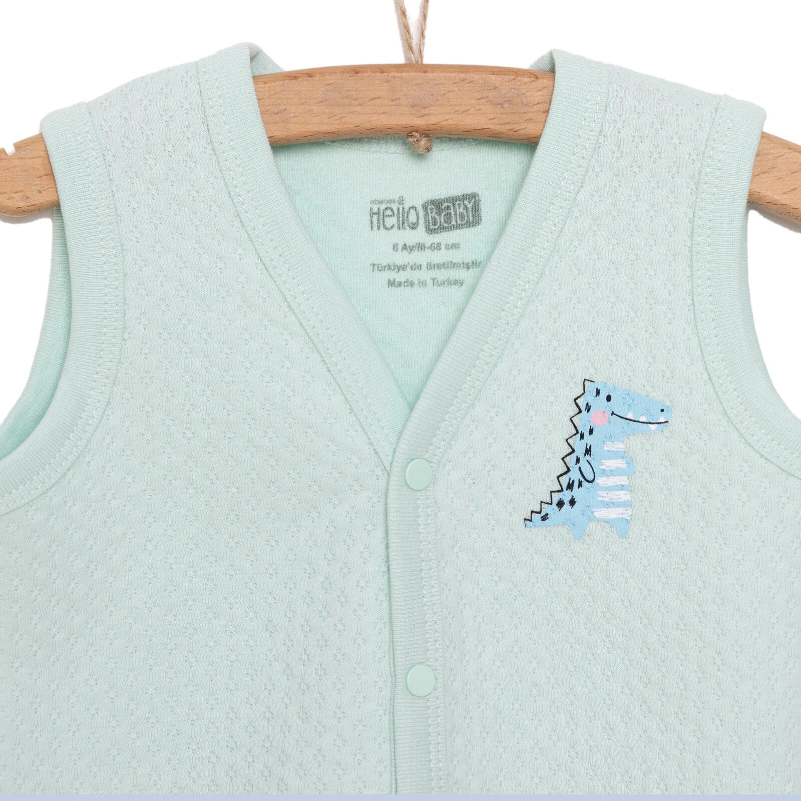 HelloBaby Quilted Vest - Multicolour - mezetto ebebek ebebek