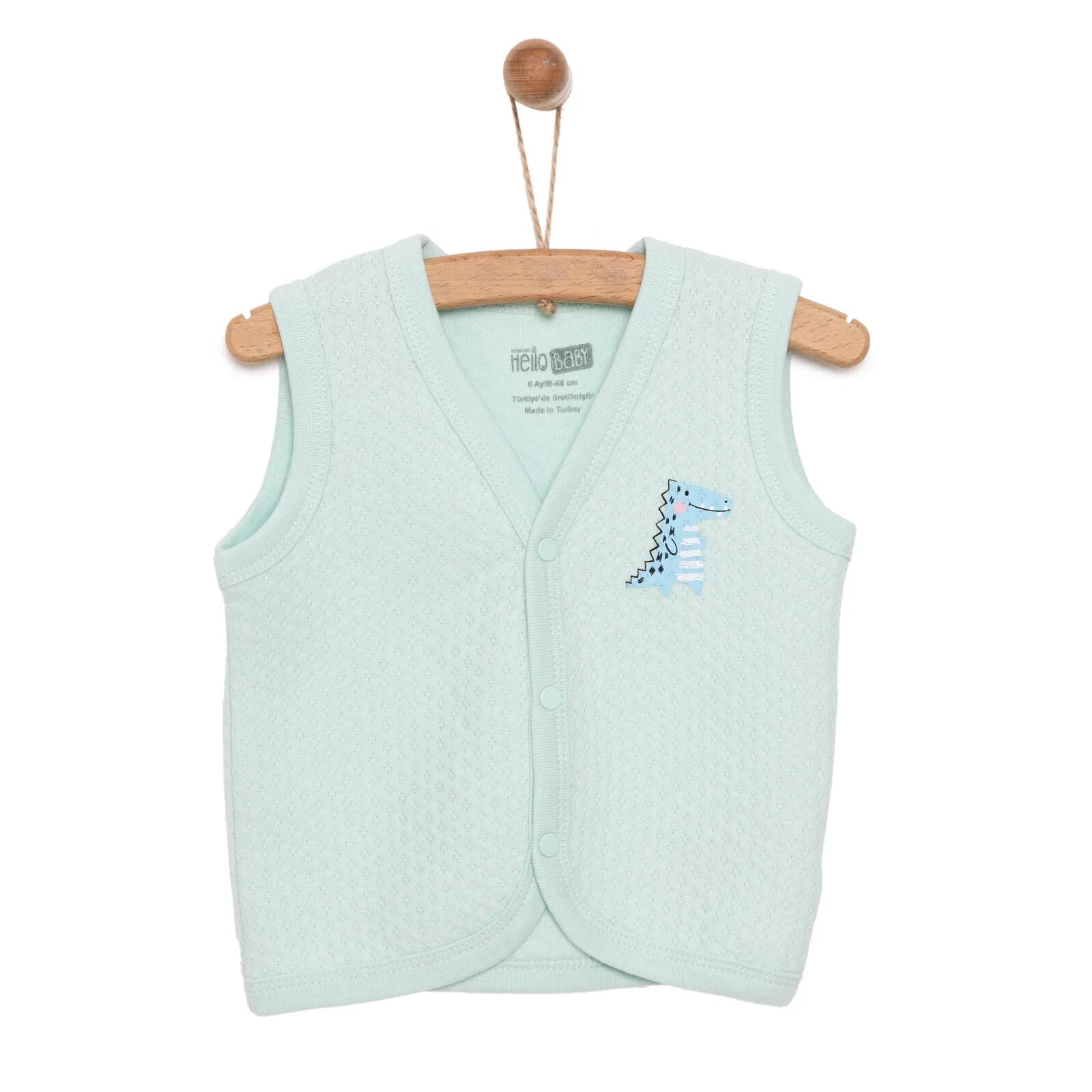 HelloBaby Quilted Vest - Multicolour - mezetto ebebek ebebek