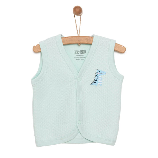 HelloBaby Quilted Vest - Multicolour - mezetto ebebek ebebek